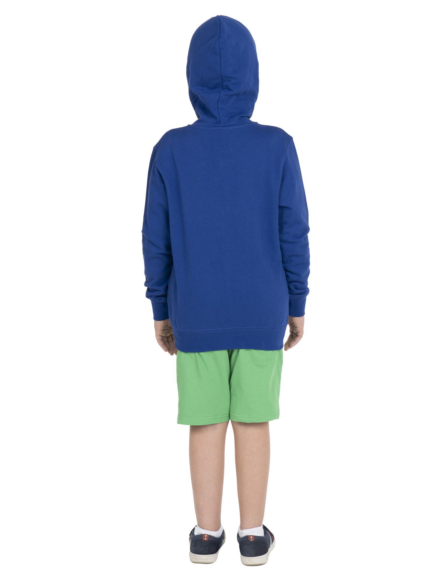 Felpa con cappuccio e zip da bambino Basic 4/7