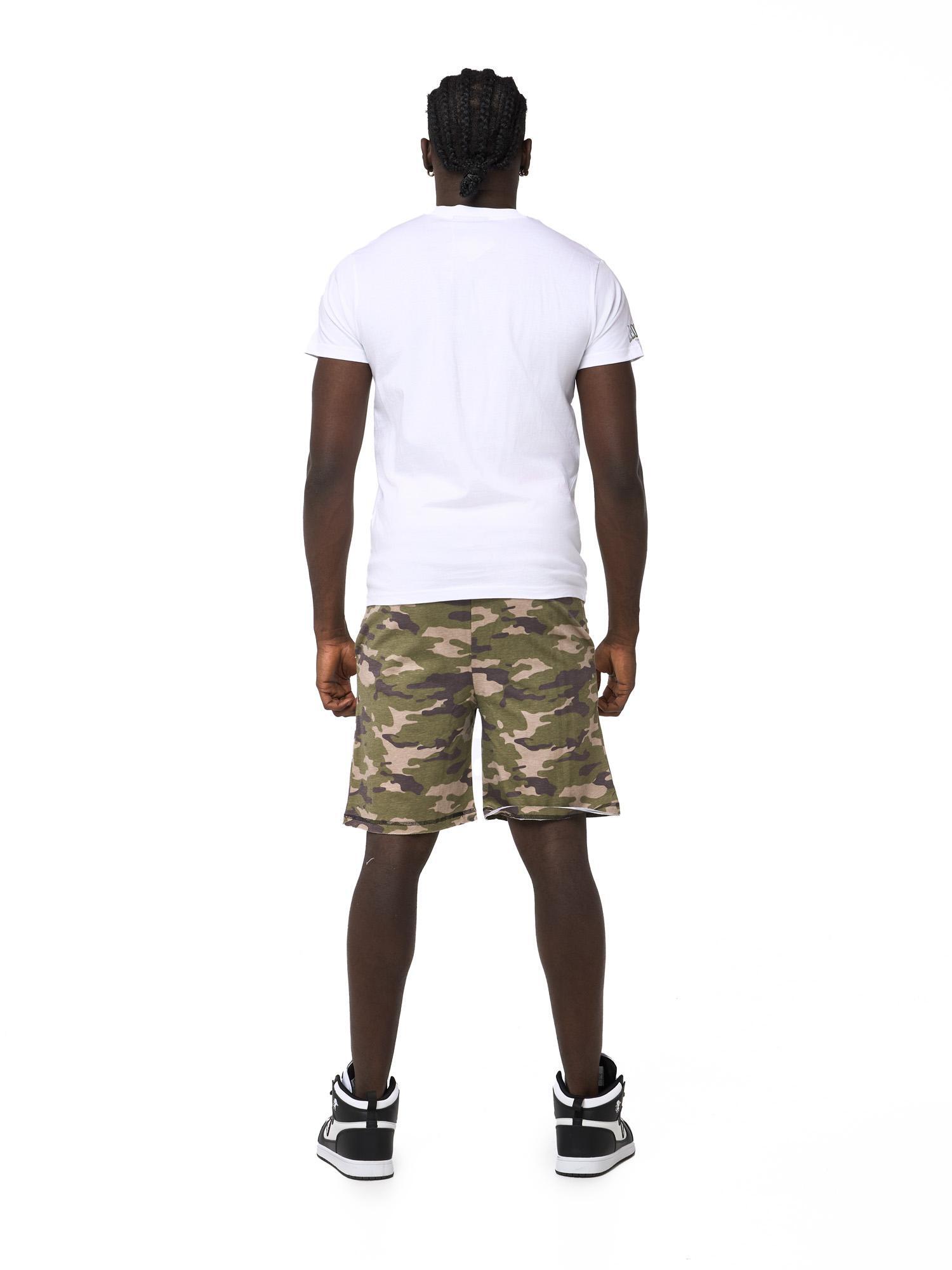 Ensemble t-shirt et short camouflage Leone Summer Style pour homme 4/6