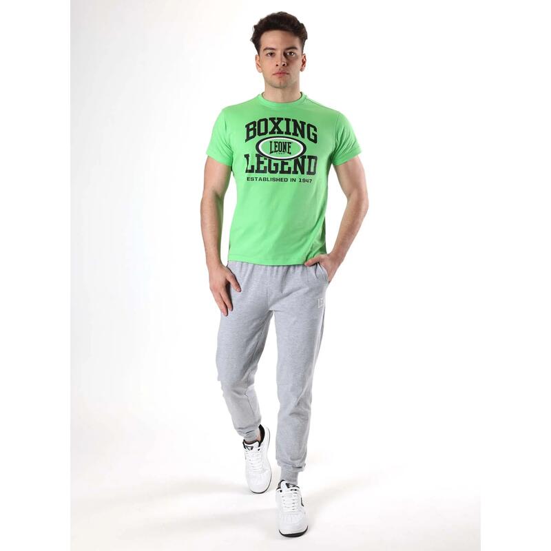 Tricou Leone Active pentru bărbați cu mânecă scurtă și imprimeu „Boxing Legend”