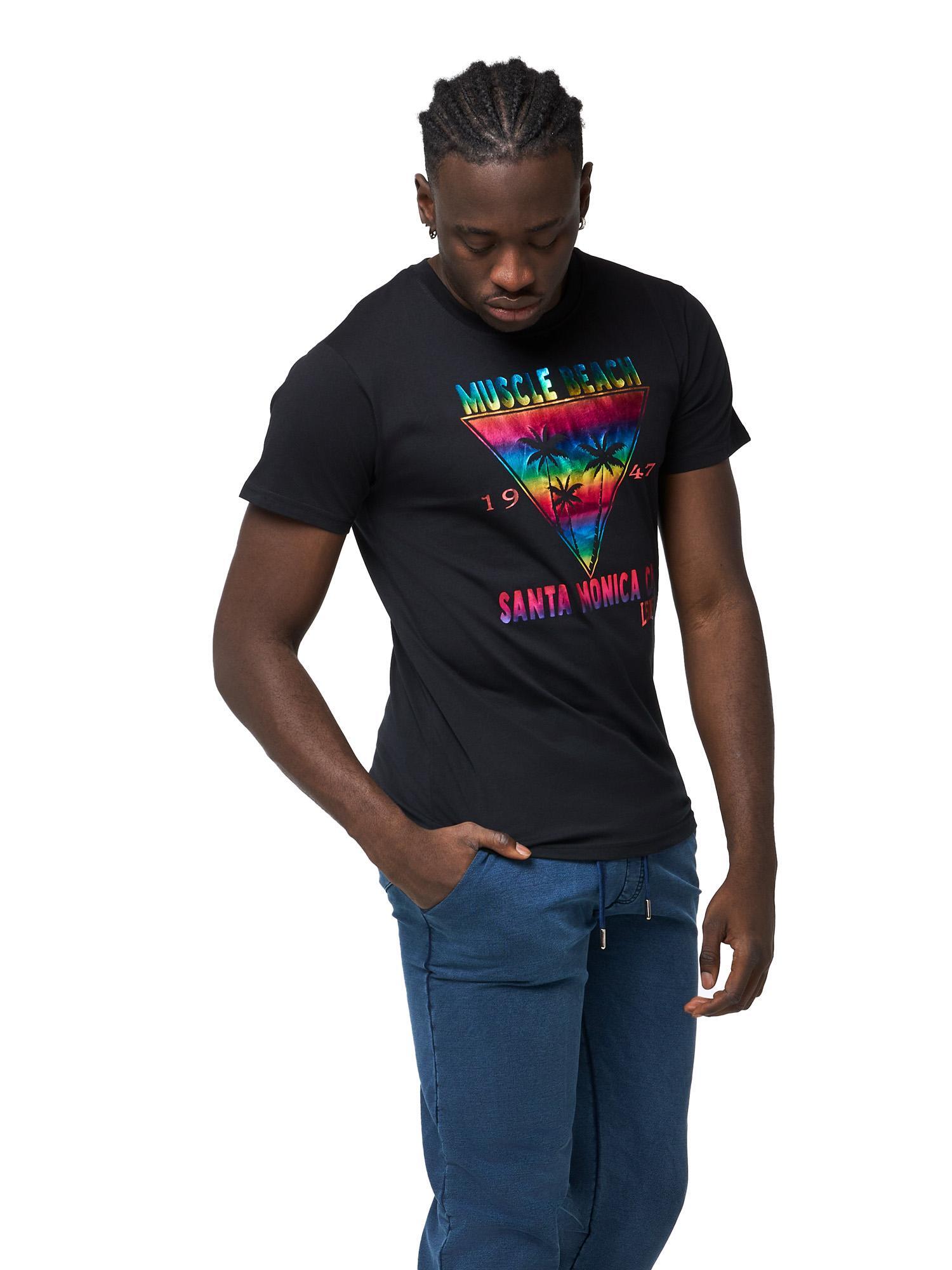 Camiseta Leone Beach de manga corta estampada 3/5