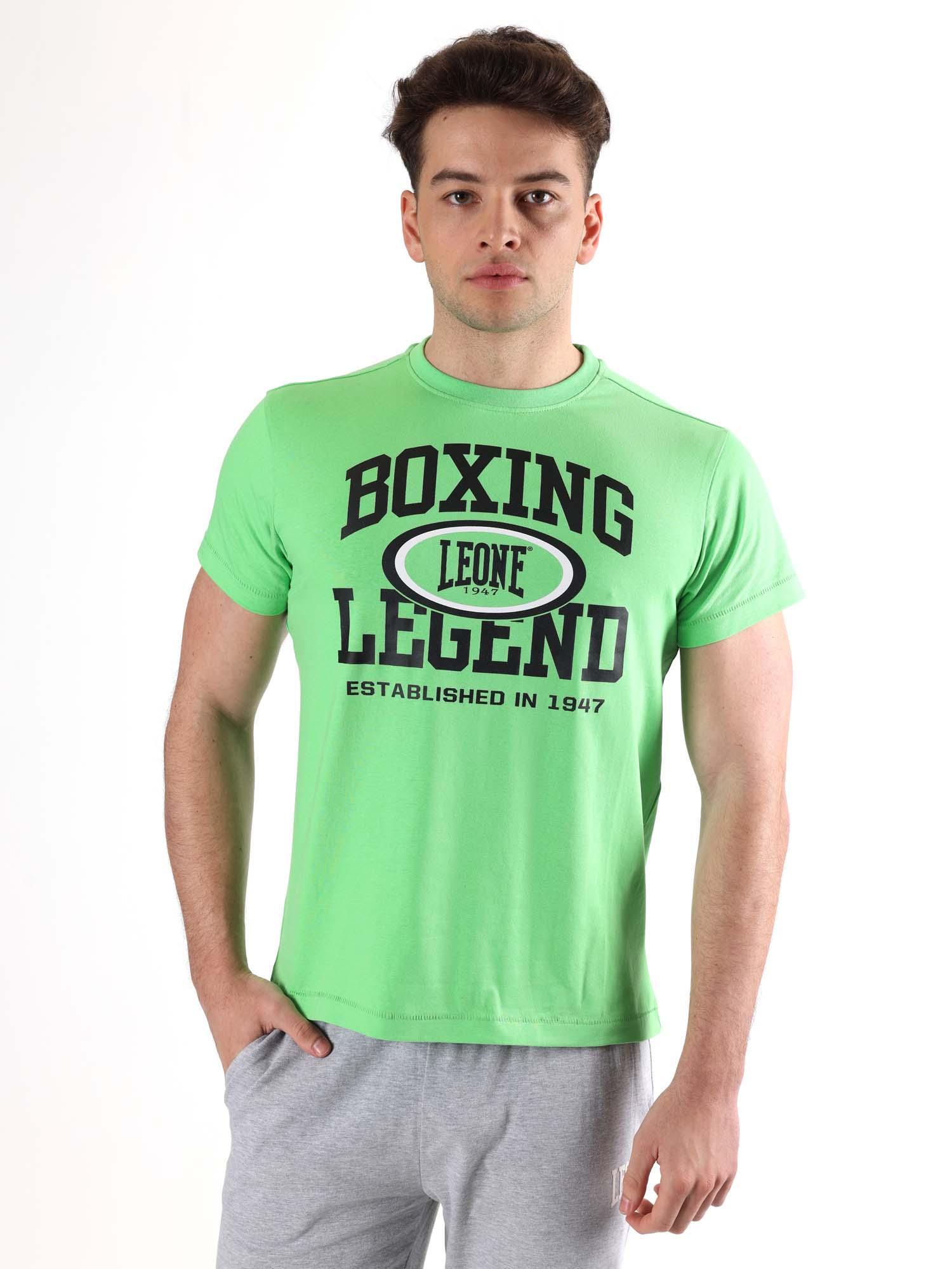 Leone Active heren T-shirt met korte mouwen en "Boxing Legend"-print 5/6