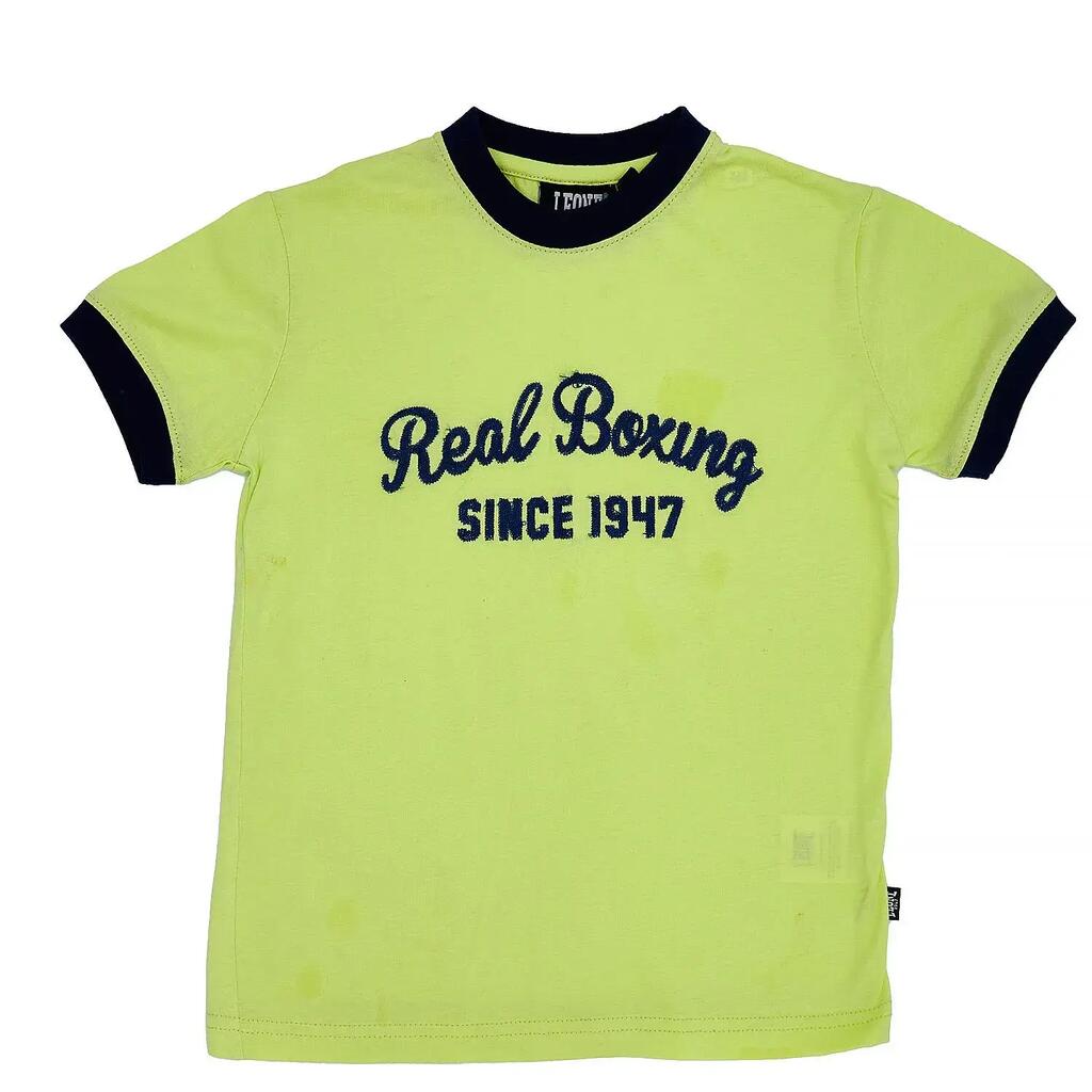 Boy t-shirt short sleeves Real Boxing