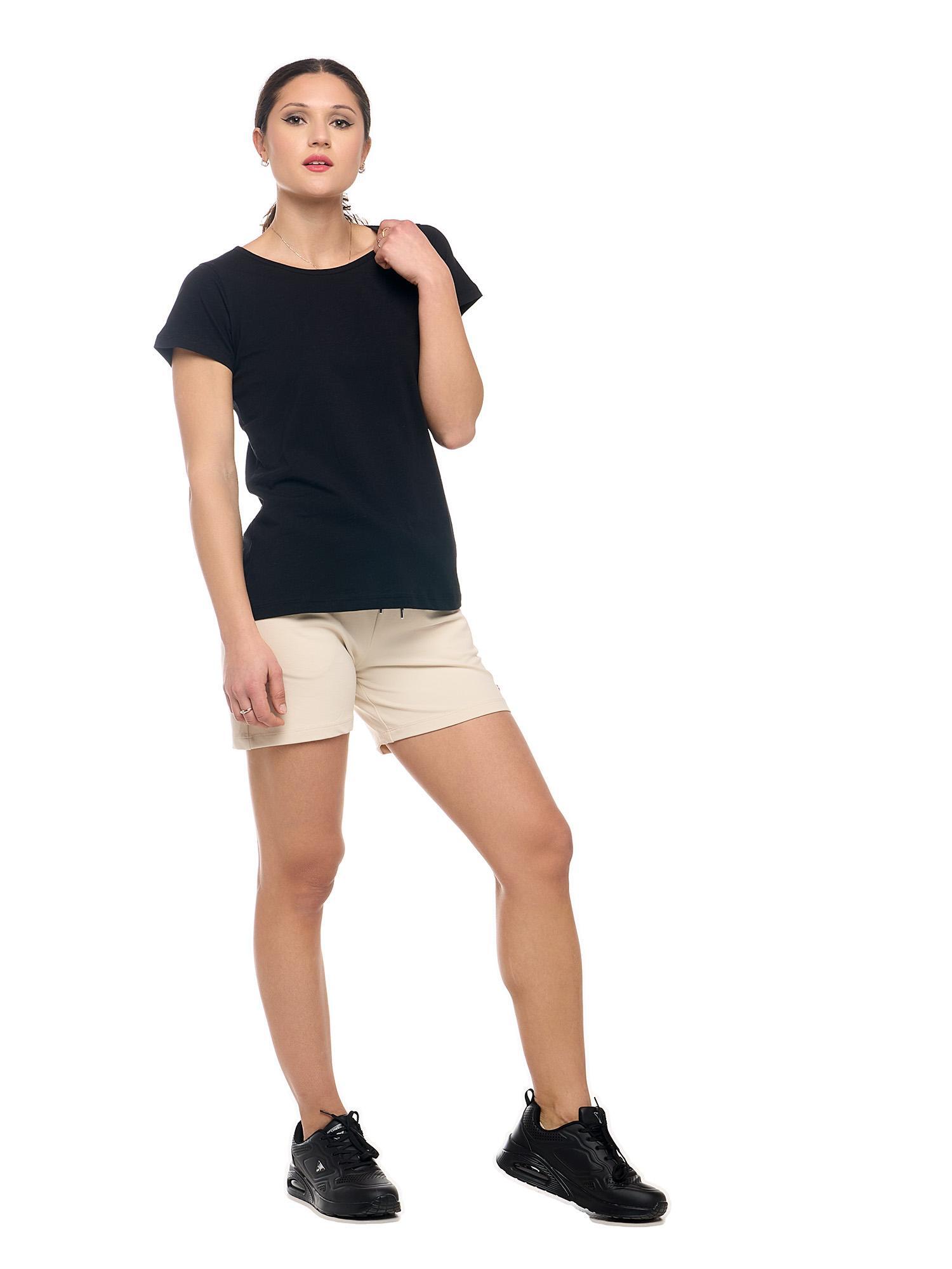 T-shirt da donna a maniche corte Leone Basic 7/8
