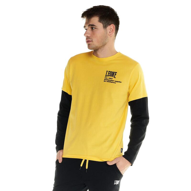 Tricou bărbătesc cu mânecă lungă Active Lion