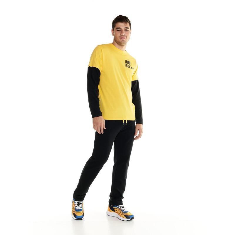 Tricou bărbătesc cu mânecă lungă Active Lion