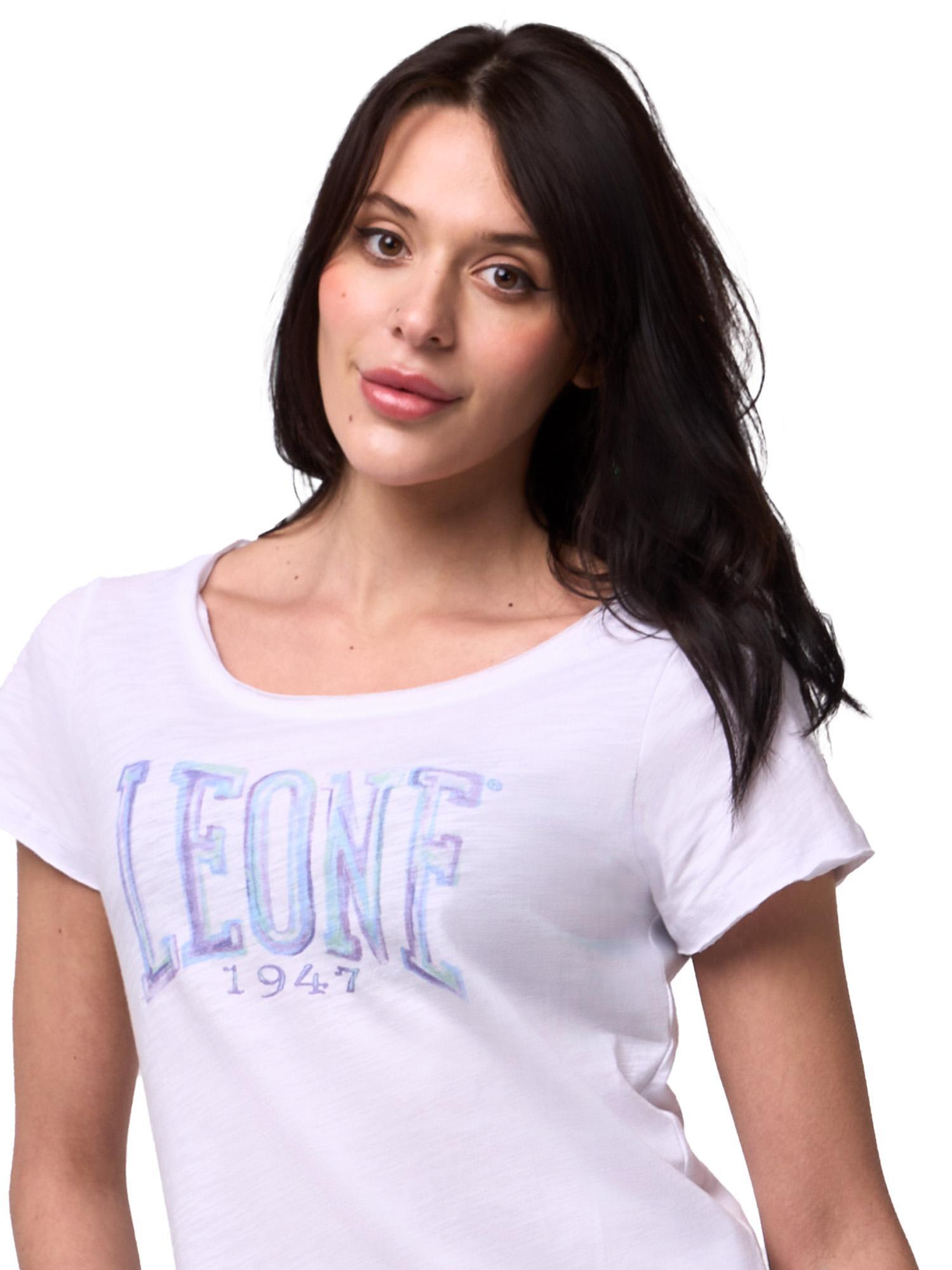 T-shirt manches courtes femme Leone Bleu 5/5