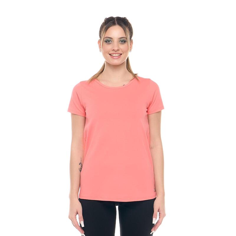 Tricou cu mânecă scurtă Leone Basic pentru femei