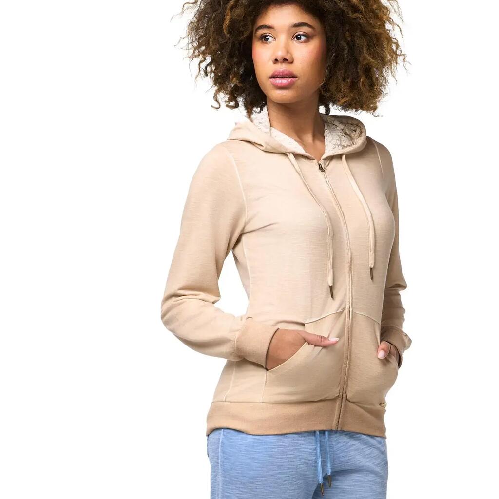 Leone Lace Women's Zip-Up Hoodies