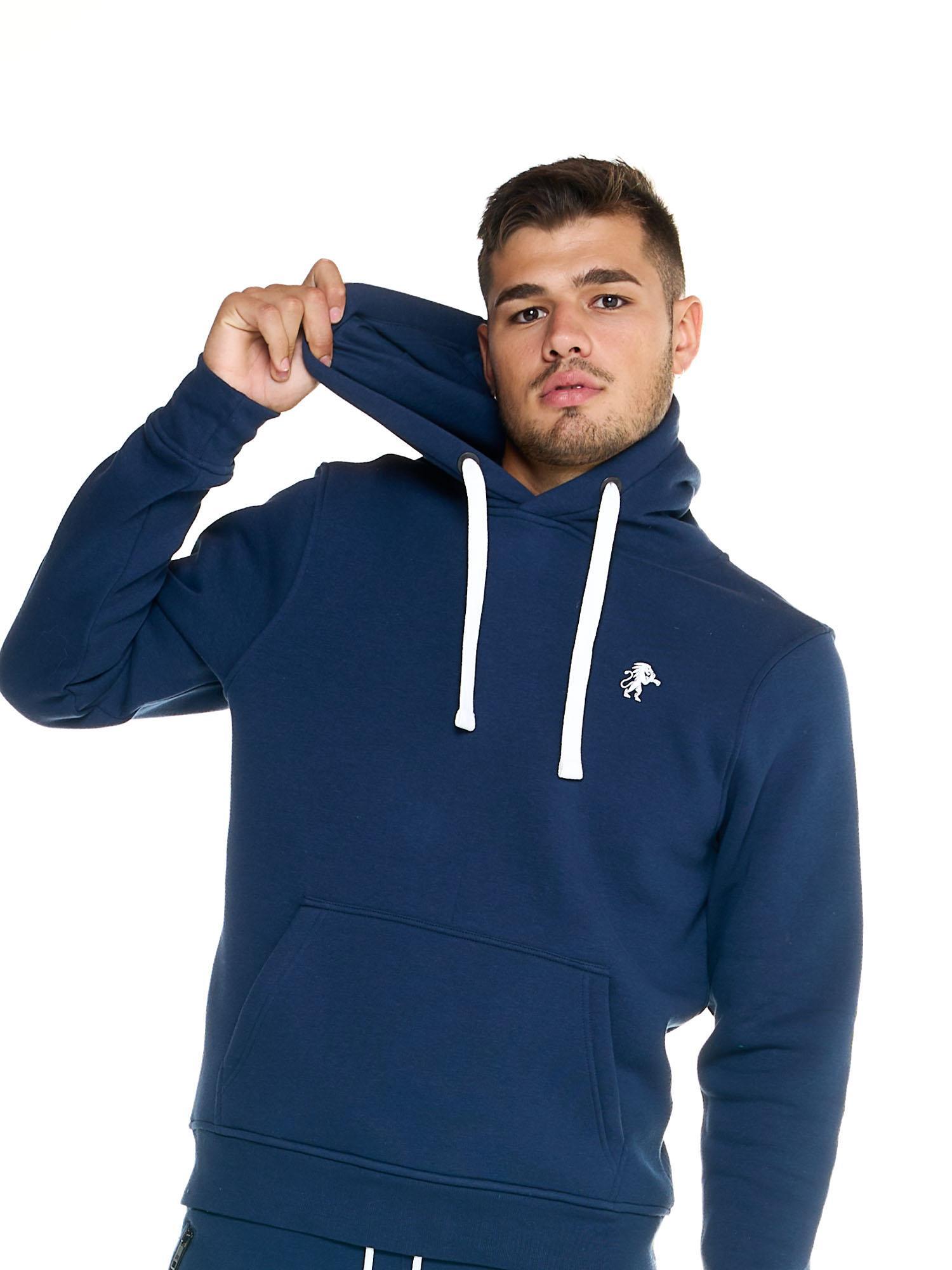 Leone Soft Basic Kapuzenpullover für Herren 5/5
