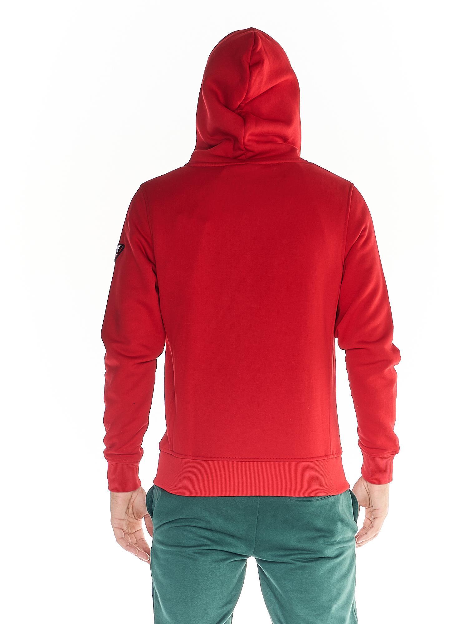 Felpa da uomo cappuccio full zip Heavy Basic 4/5