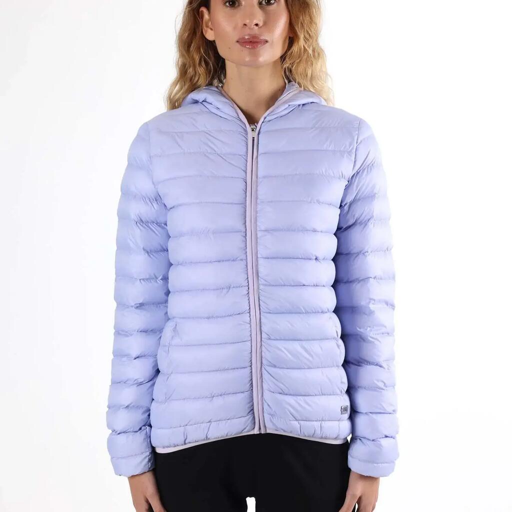Leone Basic women's spring jacket with hood and zip