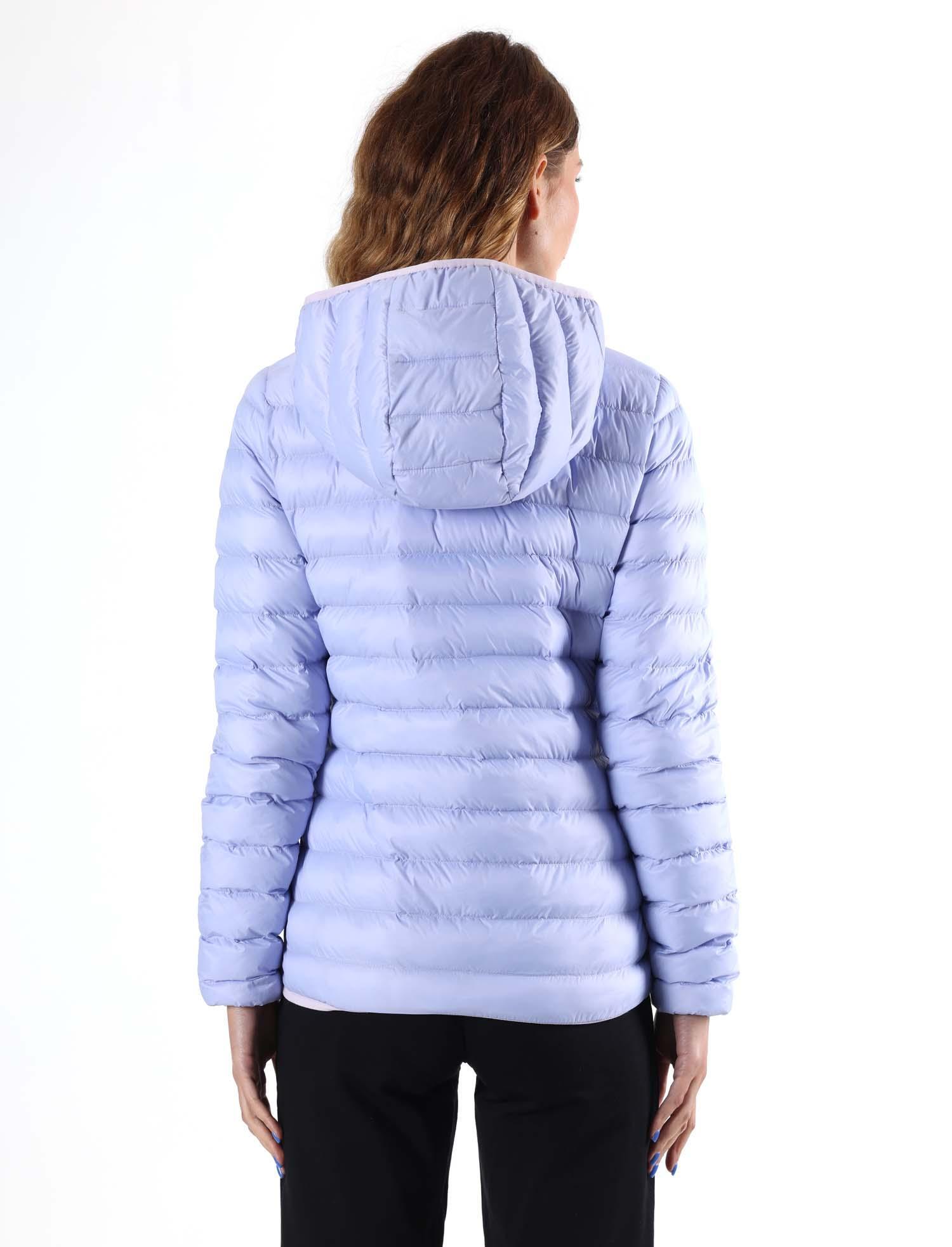 Chaqueta básica de primavera para mujer Leone con capucha y cremallera. 4/8