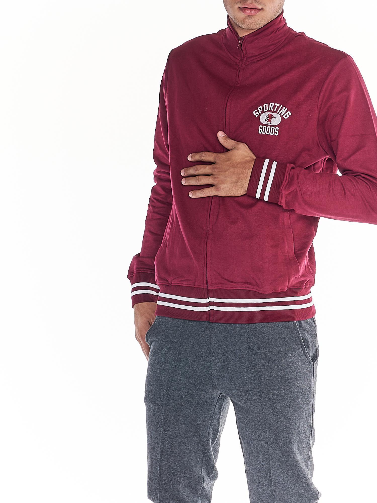 Conjunto de treino masculino Leone 1947 Apparel, fecho, gola alta 5/5