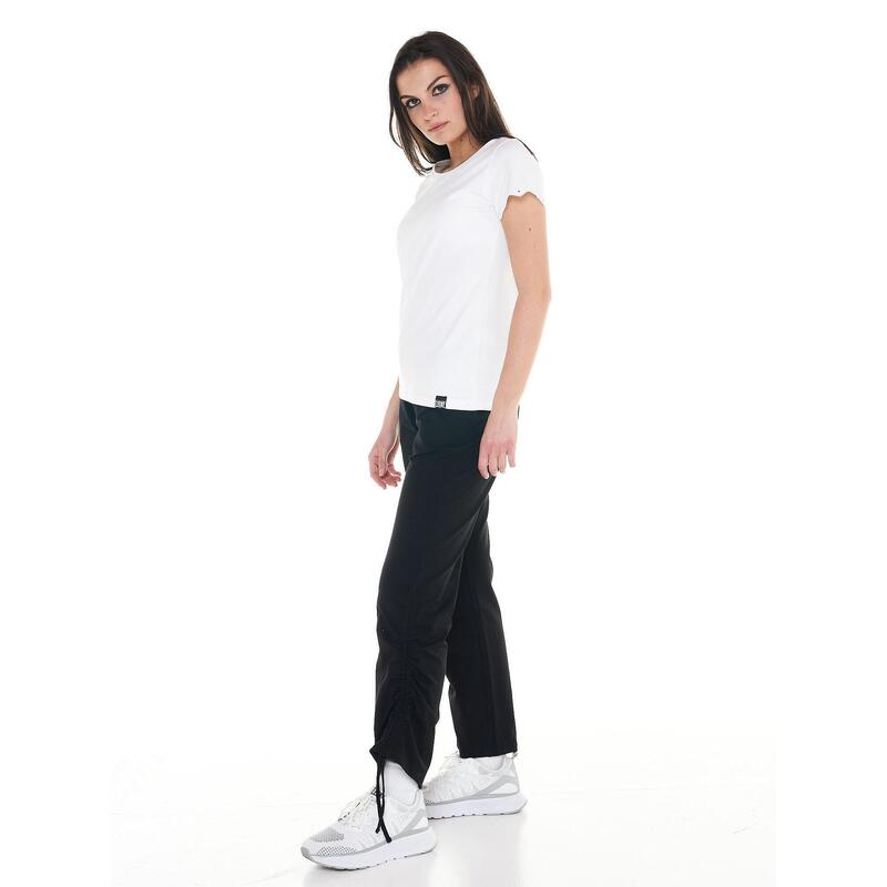Tricou alb-negru pentru femei