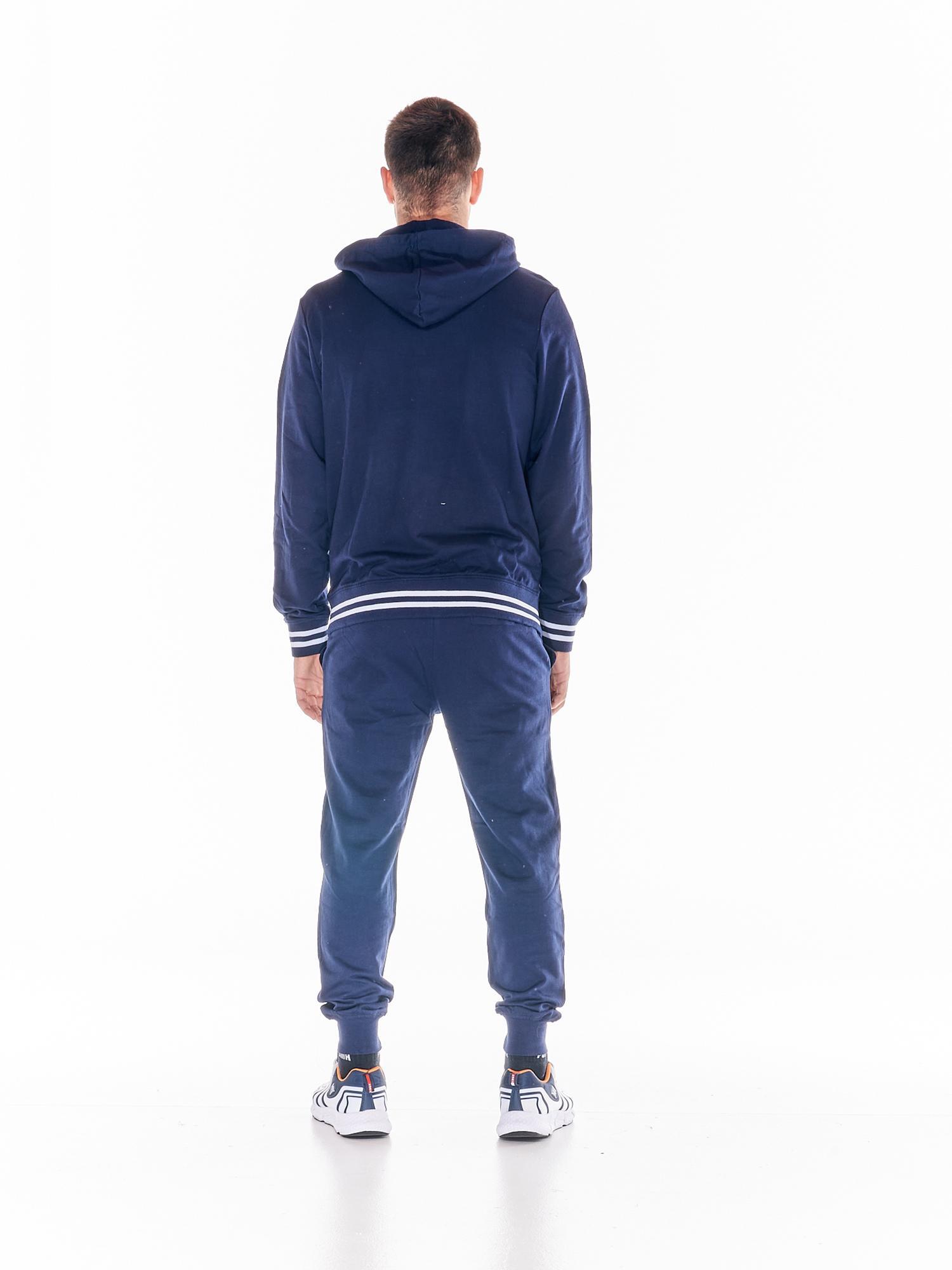 Fato de treino masculino Welcome Back com capuz e fecho de correr 4/8