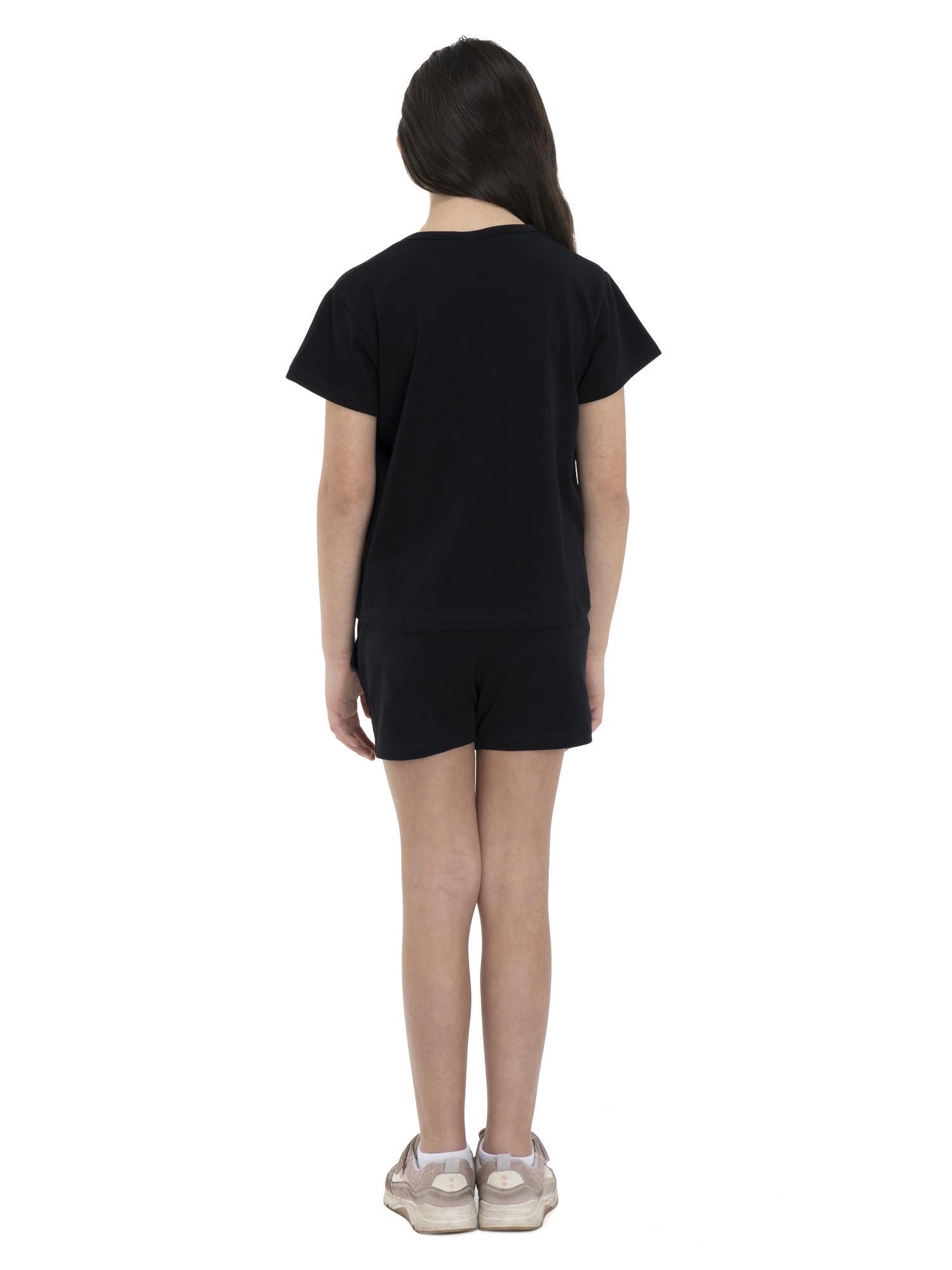 T-shirt court fille Color 4/5