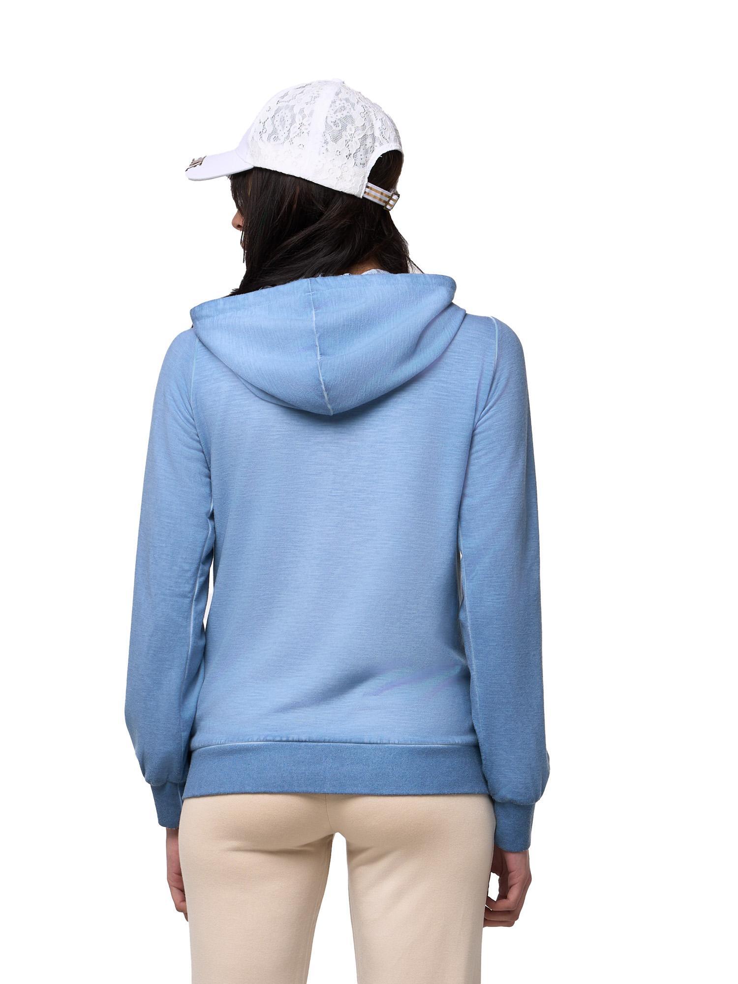 Sweat-shirts à capuche zippés Leone Lace pour femmes 4/8