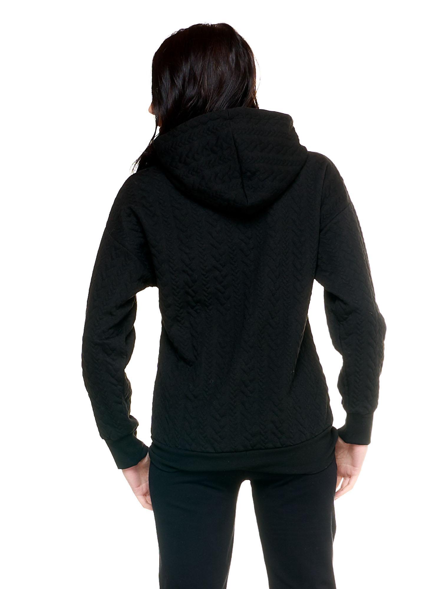 Grayss Leone dames gevlochten trui met capuchon 4/5