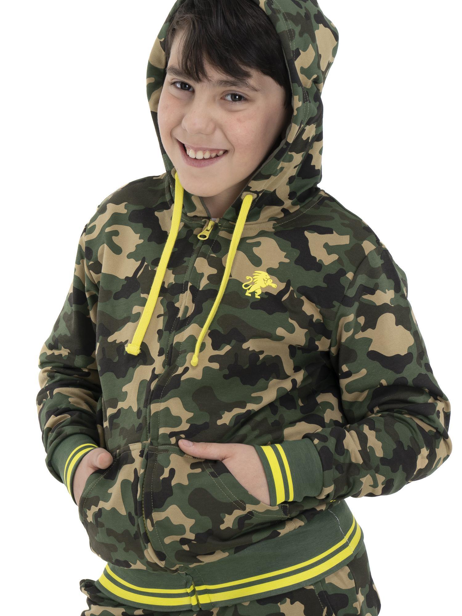 Felpa da bambino Bold Camo 5/5