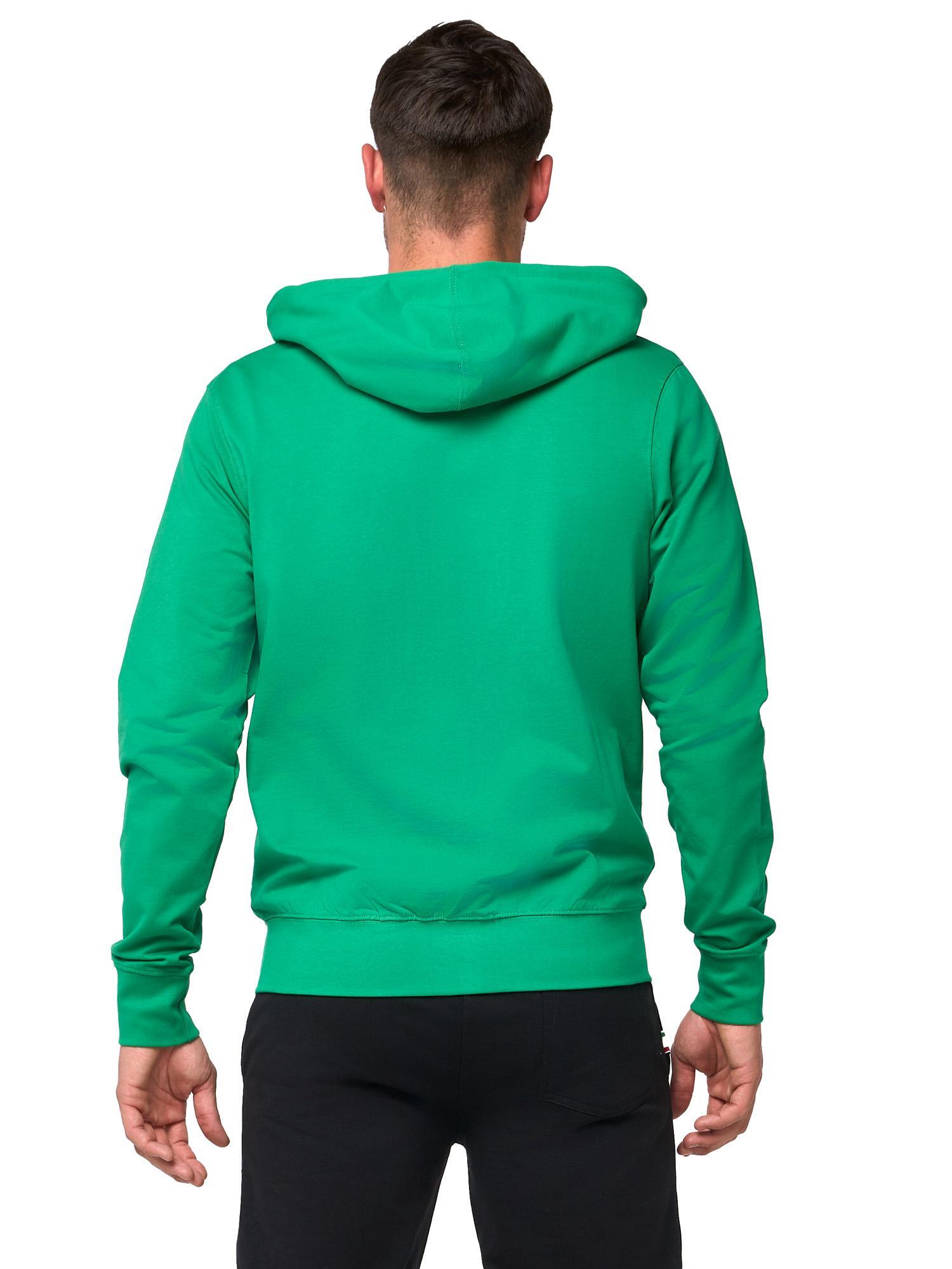 Leone Basic Sweat à capuche zippé sans sweat-shirt pour hommes 4/8