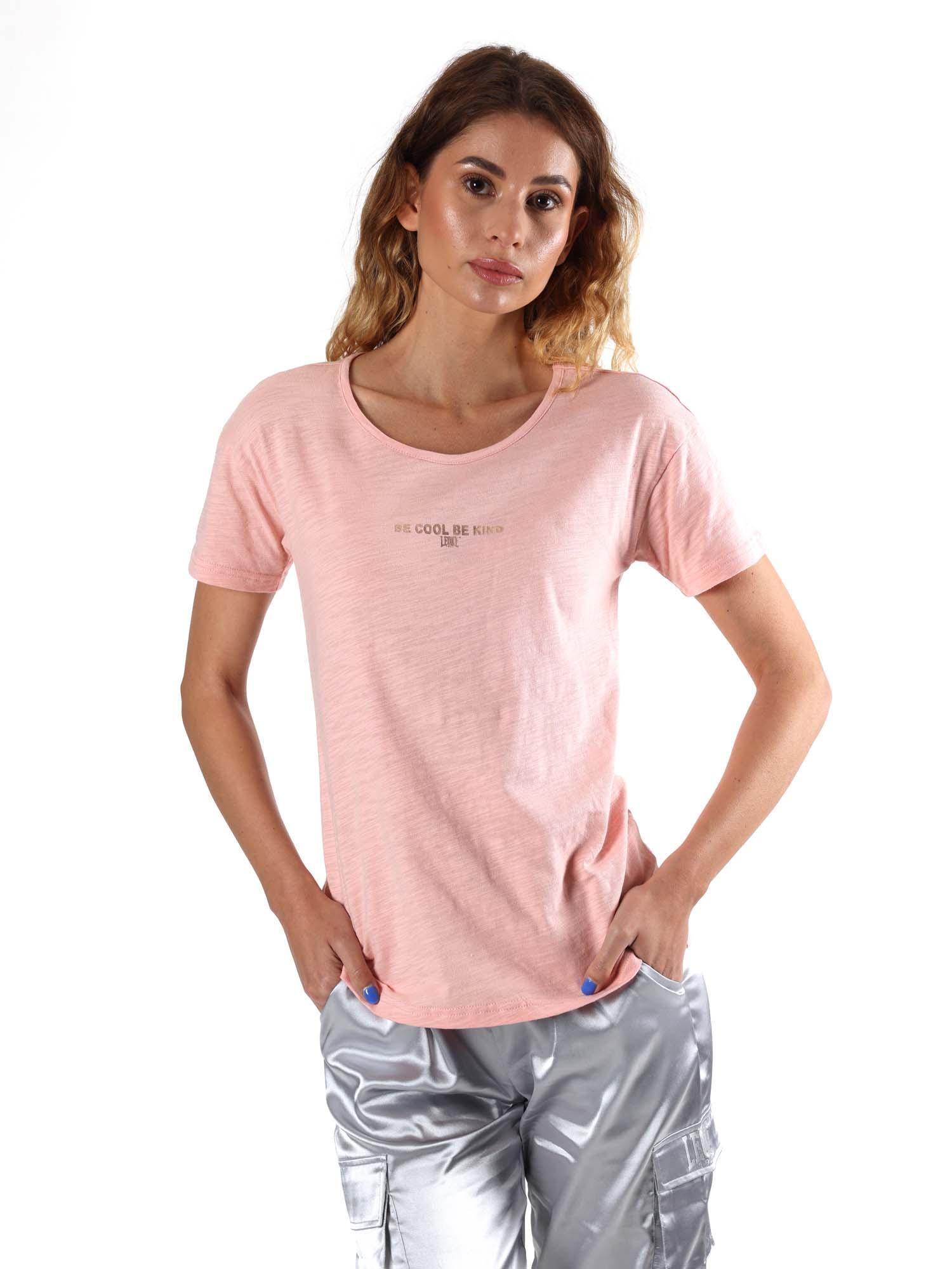 T-shirt donna Leone 1947 Apparel con grafica metallica. Look casual moderno. 5/8