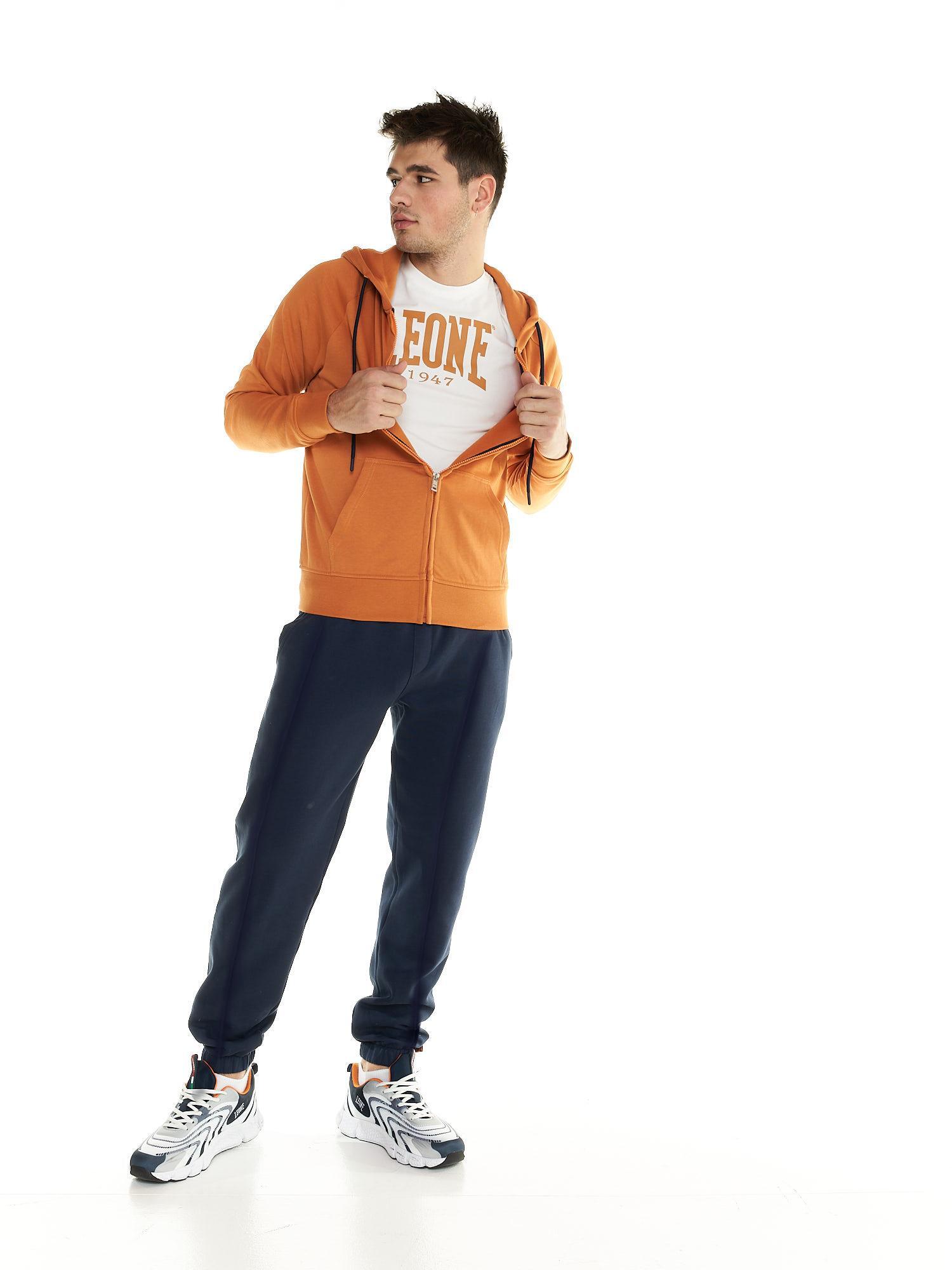 Bluza z bawełna z kaptur na co dzień na siłownię