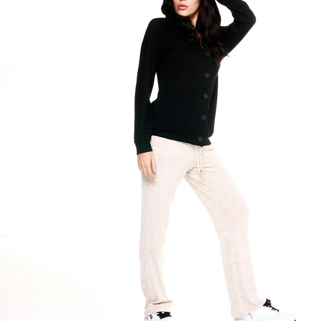 Women's Leone Hoodies with Buttons Winter Chic Boxing