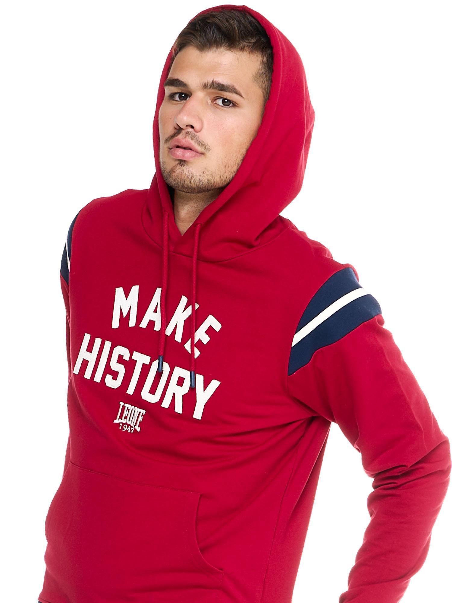 Leone Herren-Sweatshirt mit Retro-Kapuze 5/5