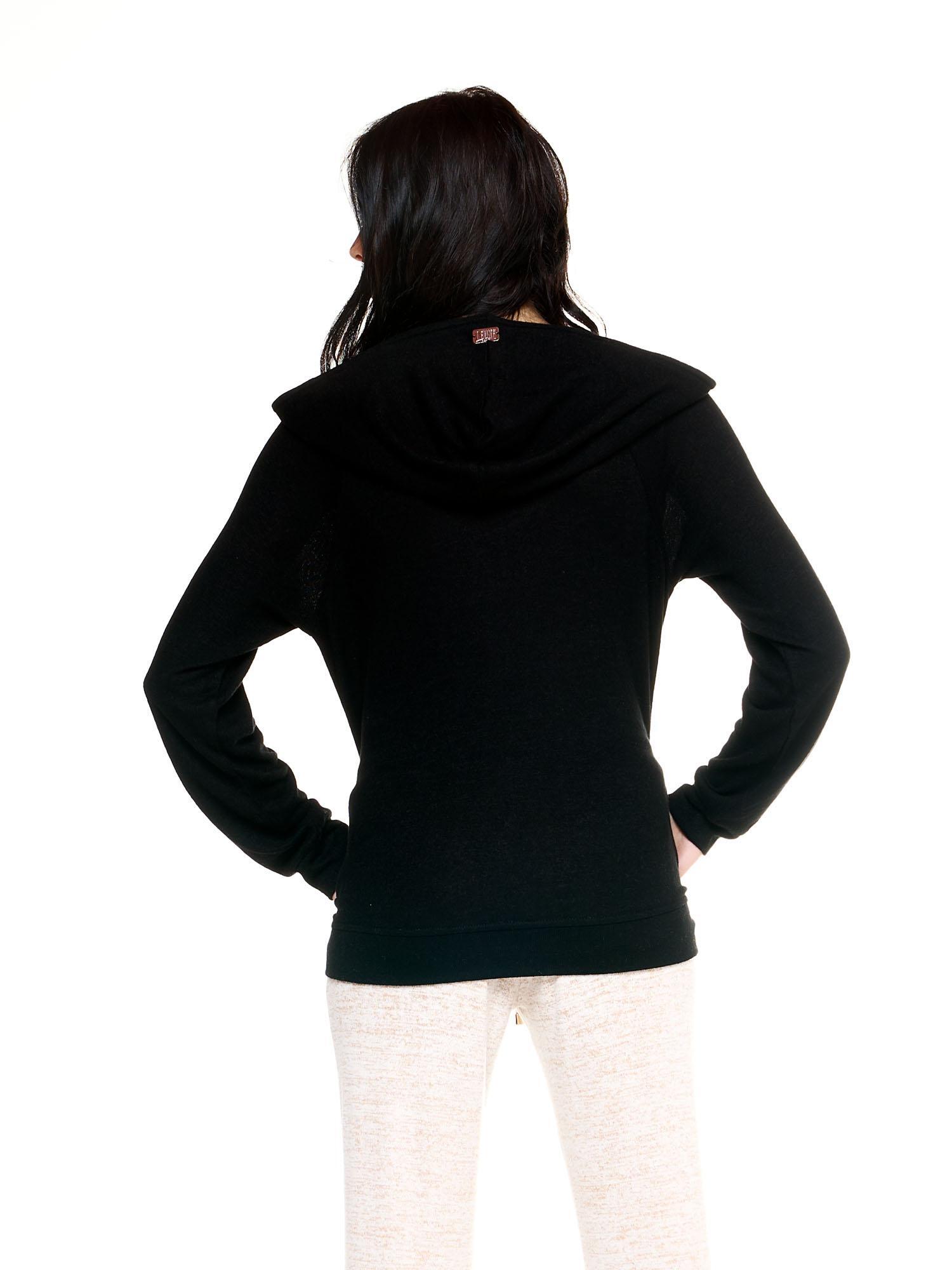 Felpa con cappuccio Leone donna con bottoni Winter Chic Boxing 4/8