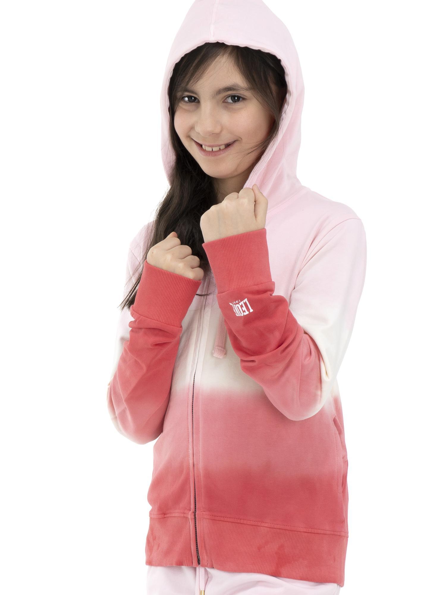 Felpa con cappuccio e zip da bambina Color 5/5