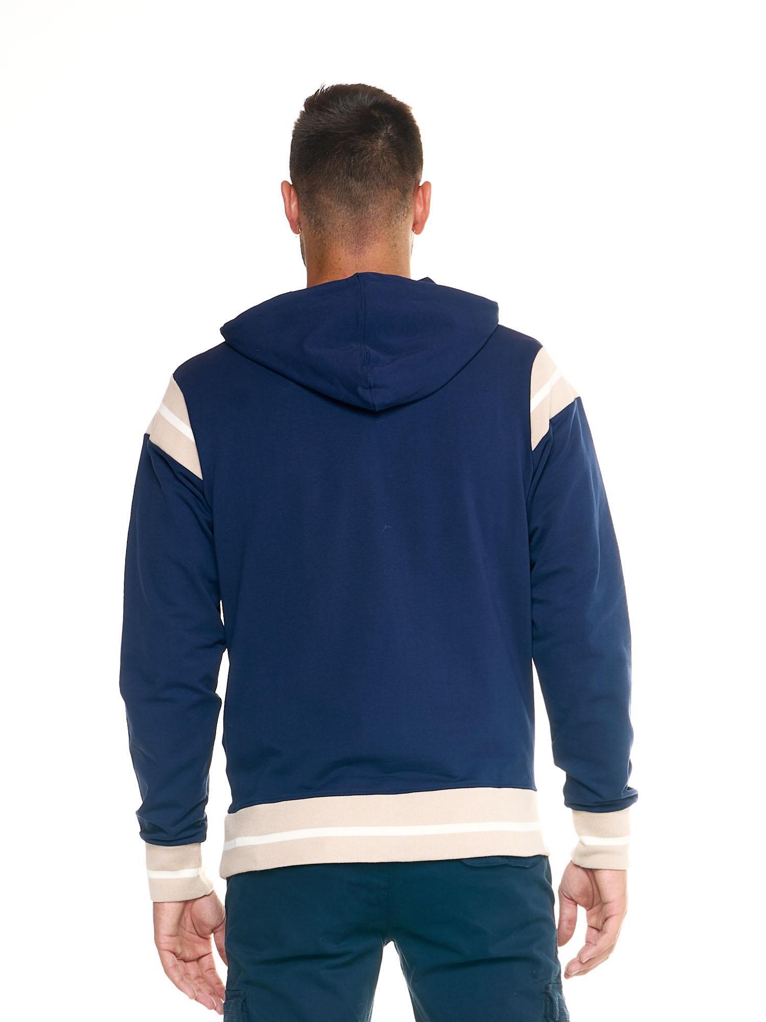 Felpa Leone uomo con cappuccio Retro 4/5