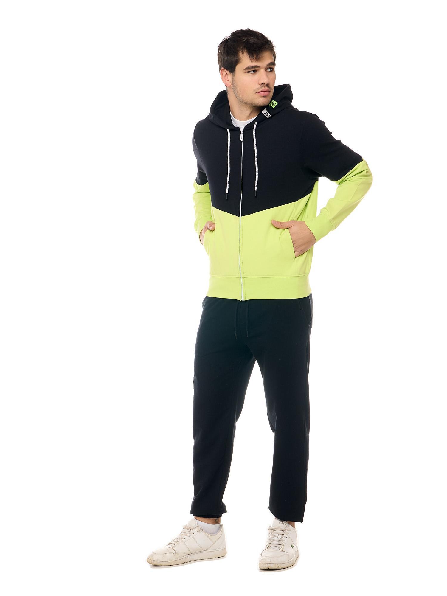 Leone Active Bluzy z kapturem zapinane na zamek dla mężczyzn