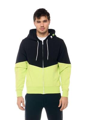 Leone active heren hoodies met rits