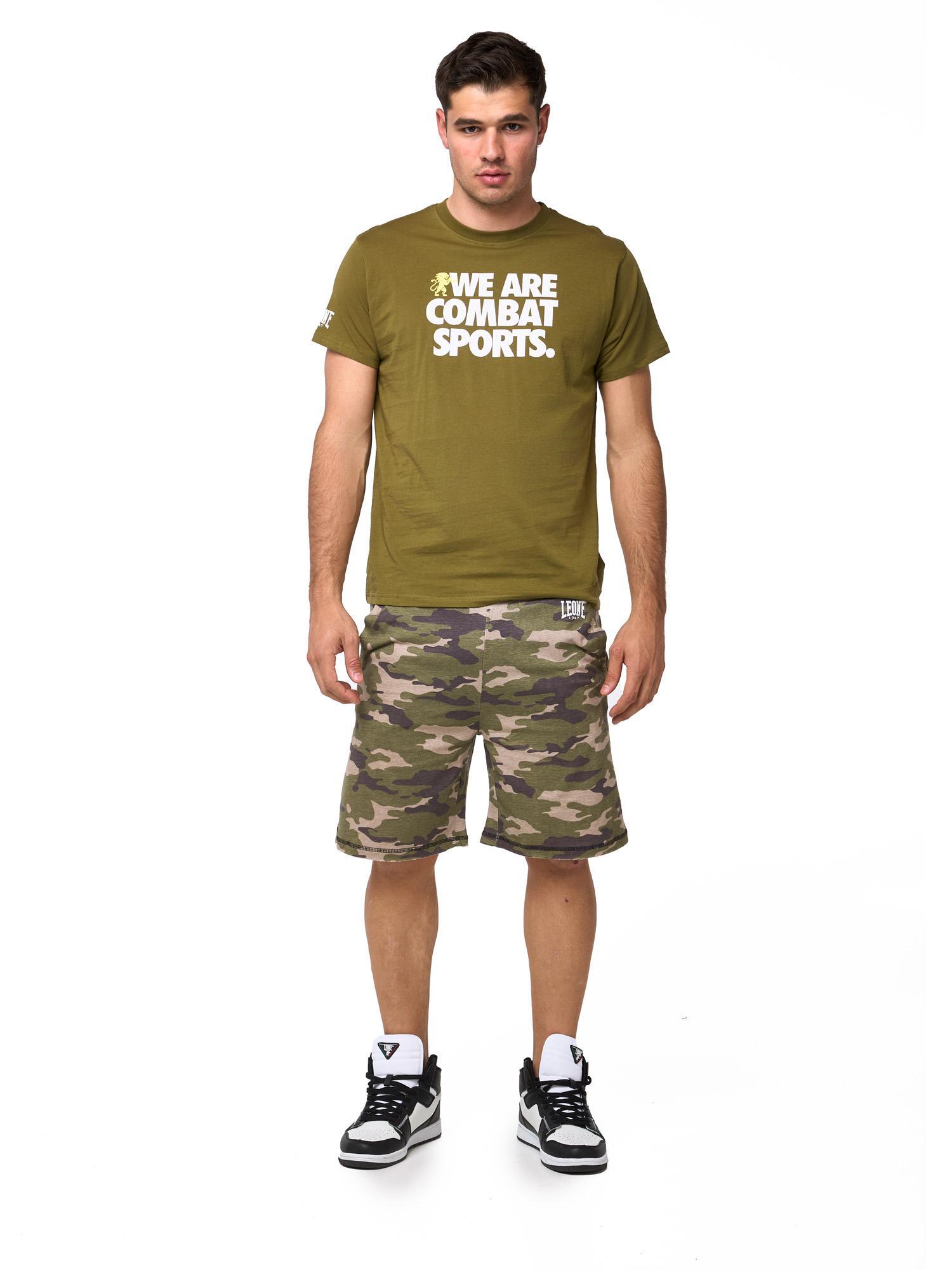 Pantaloni scurți bărbați Leone 1947 Apparel Summer Style camuflaj imprimeu