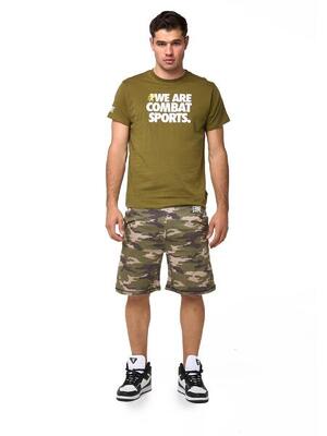Set completo da uomo con t-shirt e pantaloncino mimetico Leone Summer Style