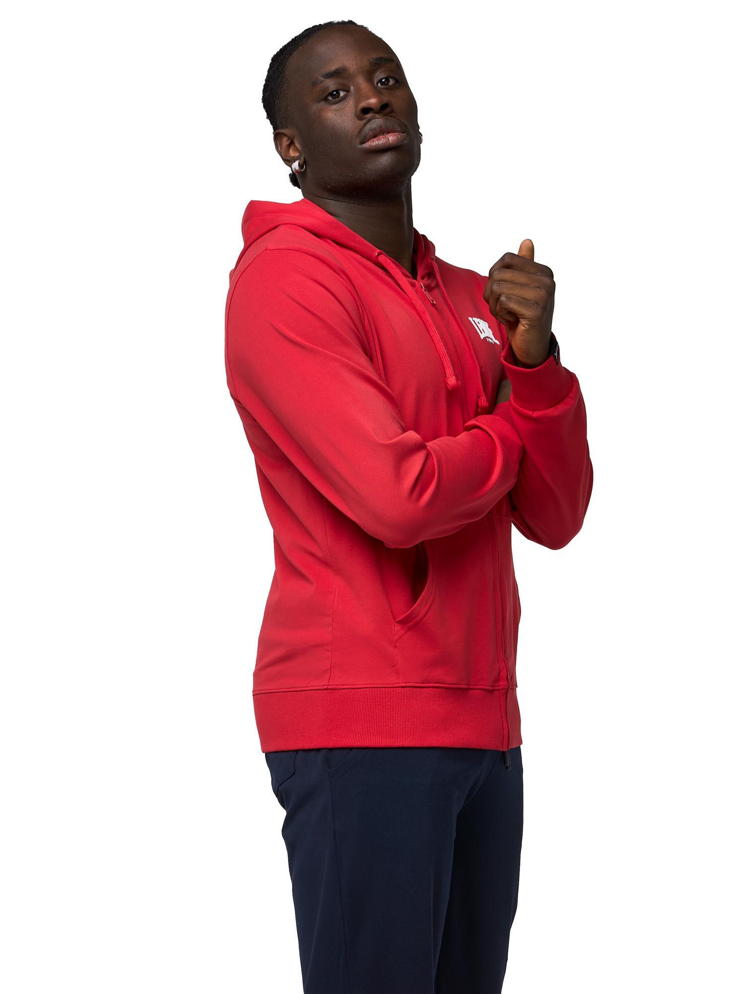 Sudaderas con capucha y cremallera para hombre de Leone Sporty 3/6
