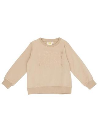 Sweat-shirt fille Chic Girl Leone à col rond