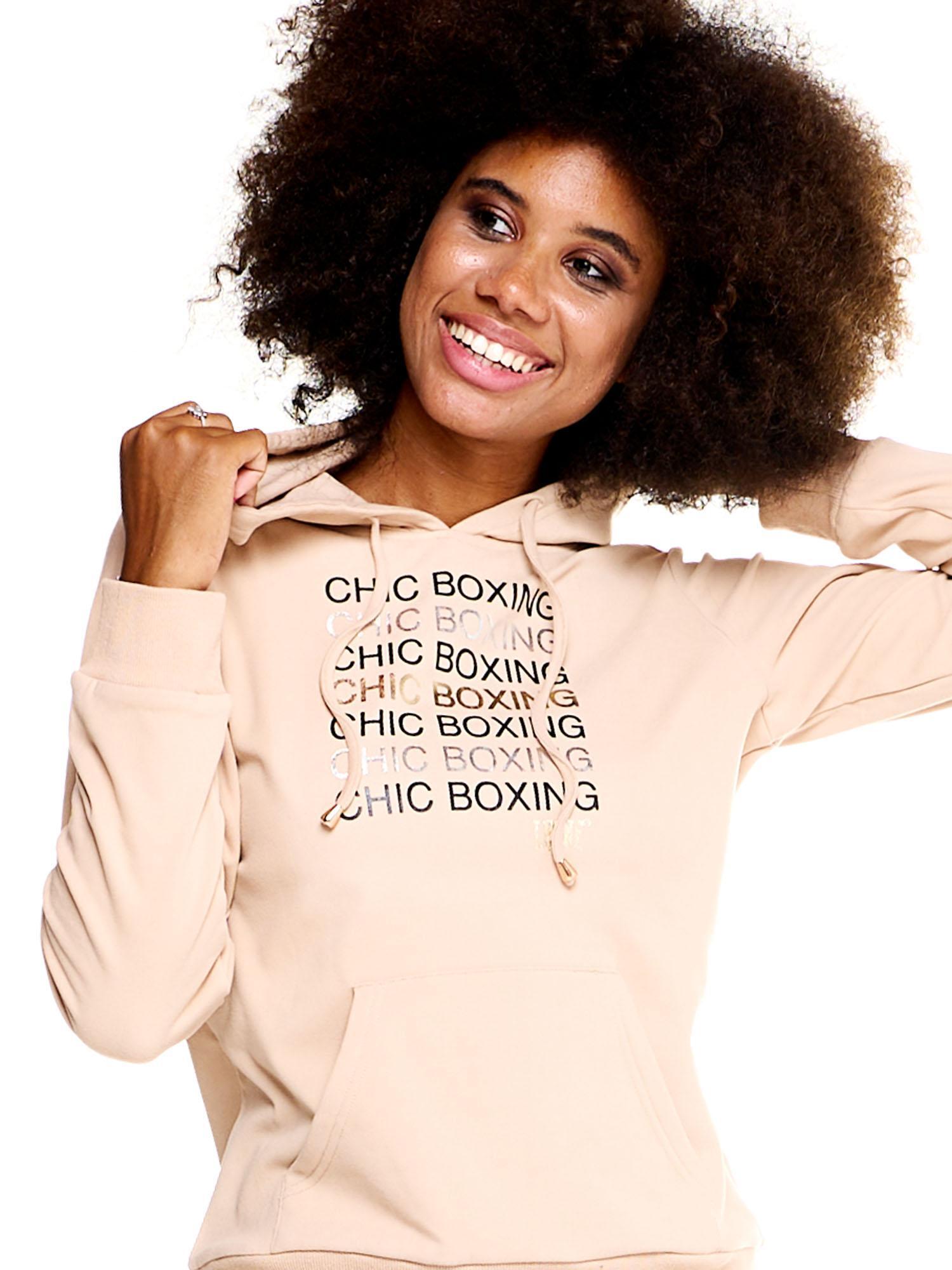 Sweat-shirts à capuche de boxe Leone pour femmes, style hiver chic 5/8