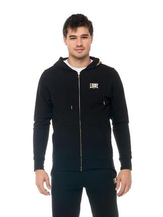 Sweat à capuche zippé sans sweat-shirt Leone New Gold pour hommes