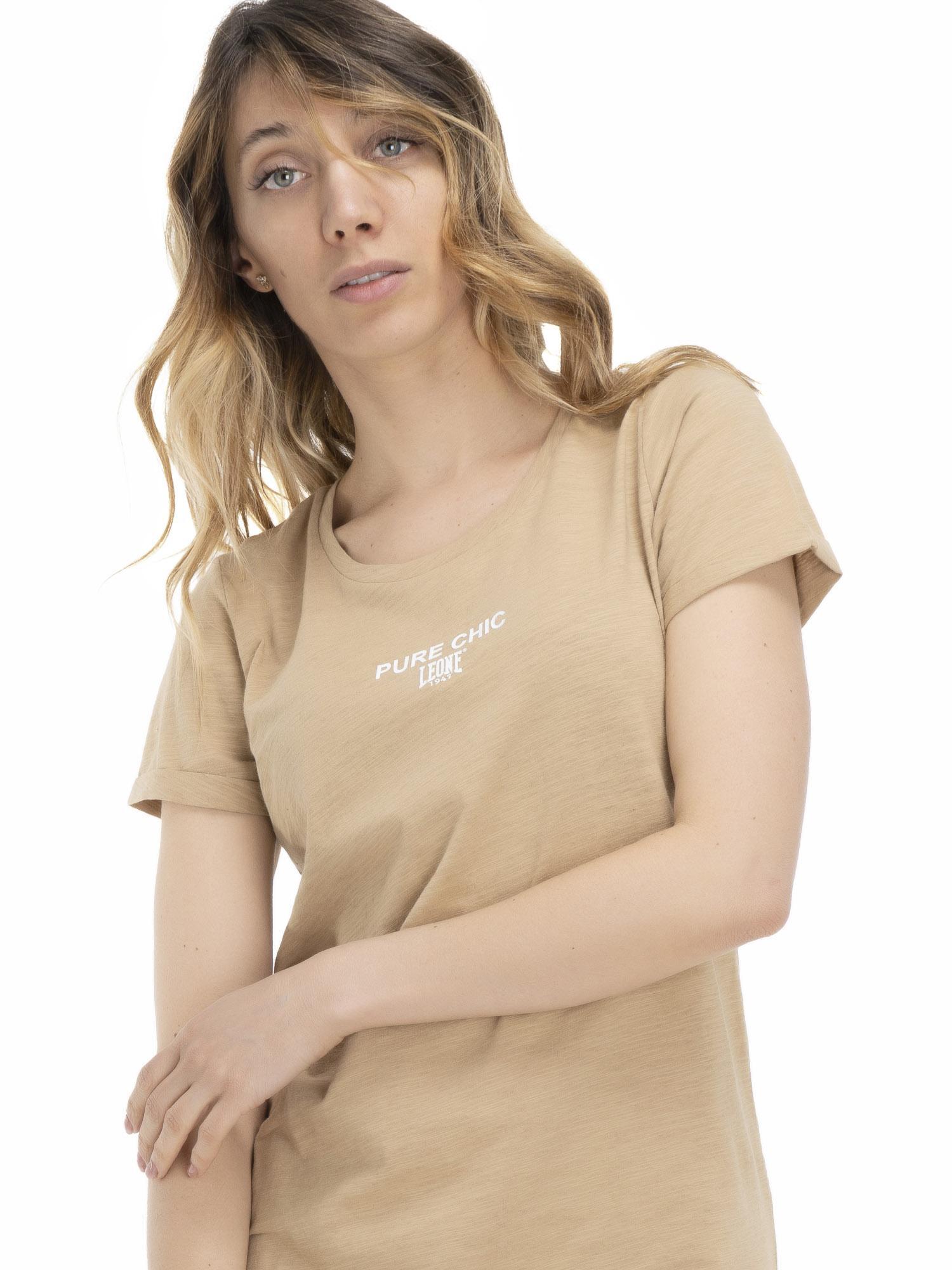 Camiseta maxi mujer Tonos Tierra 5/8