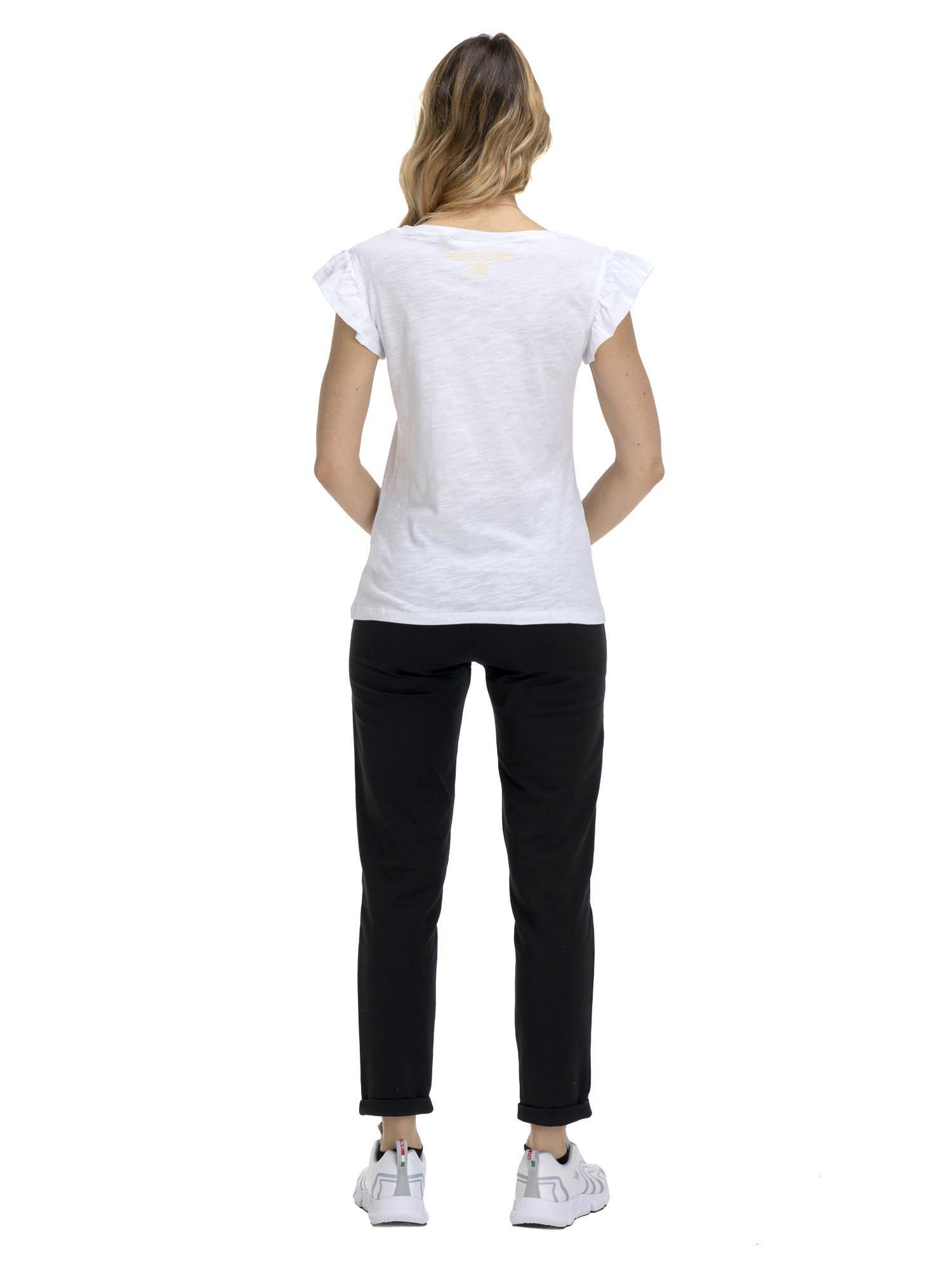 T-Shirt da donna rouches Earth Tones 4/8