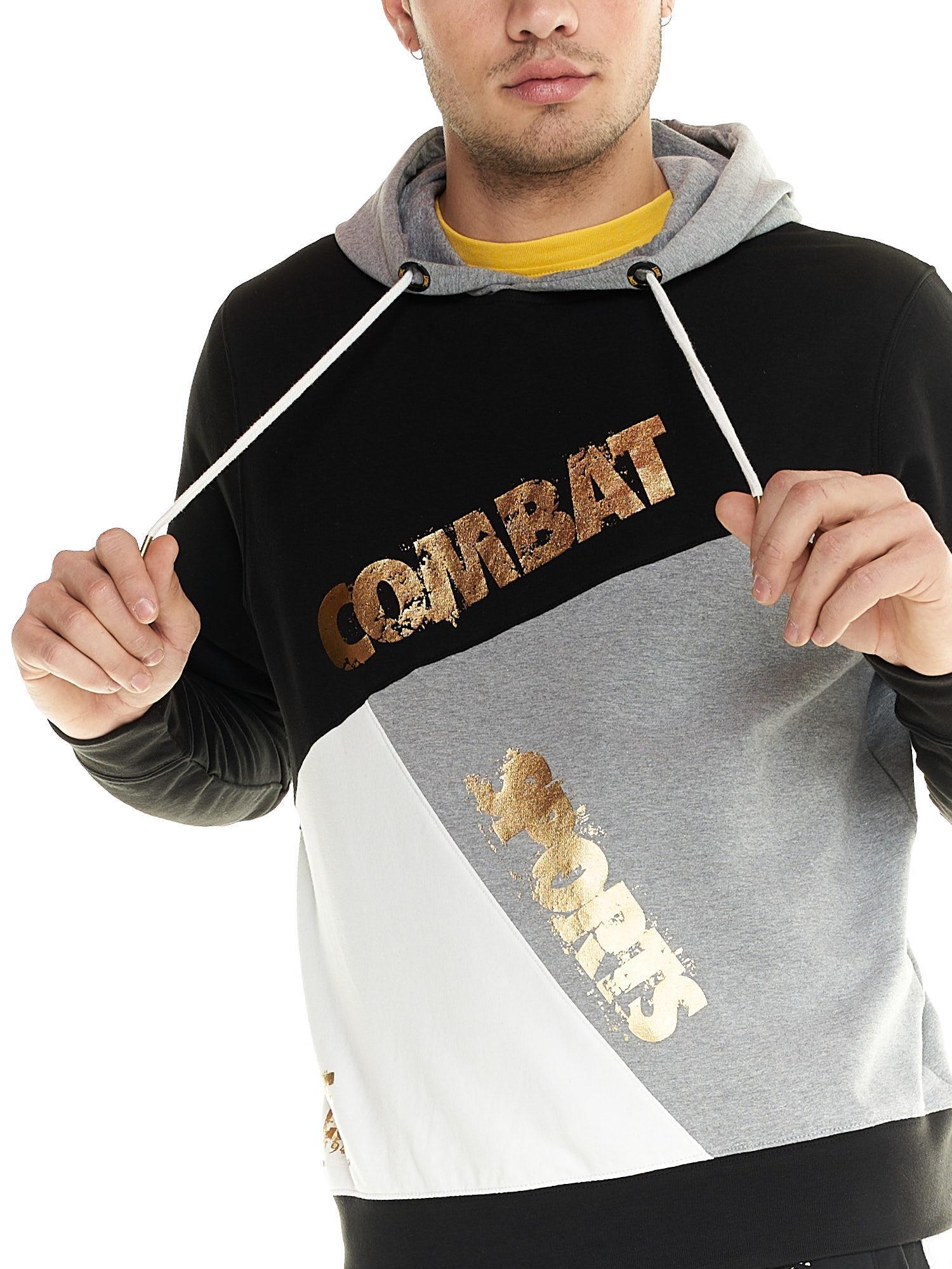 Sudadera de hombre Leone color block Winter Gold 5/5