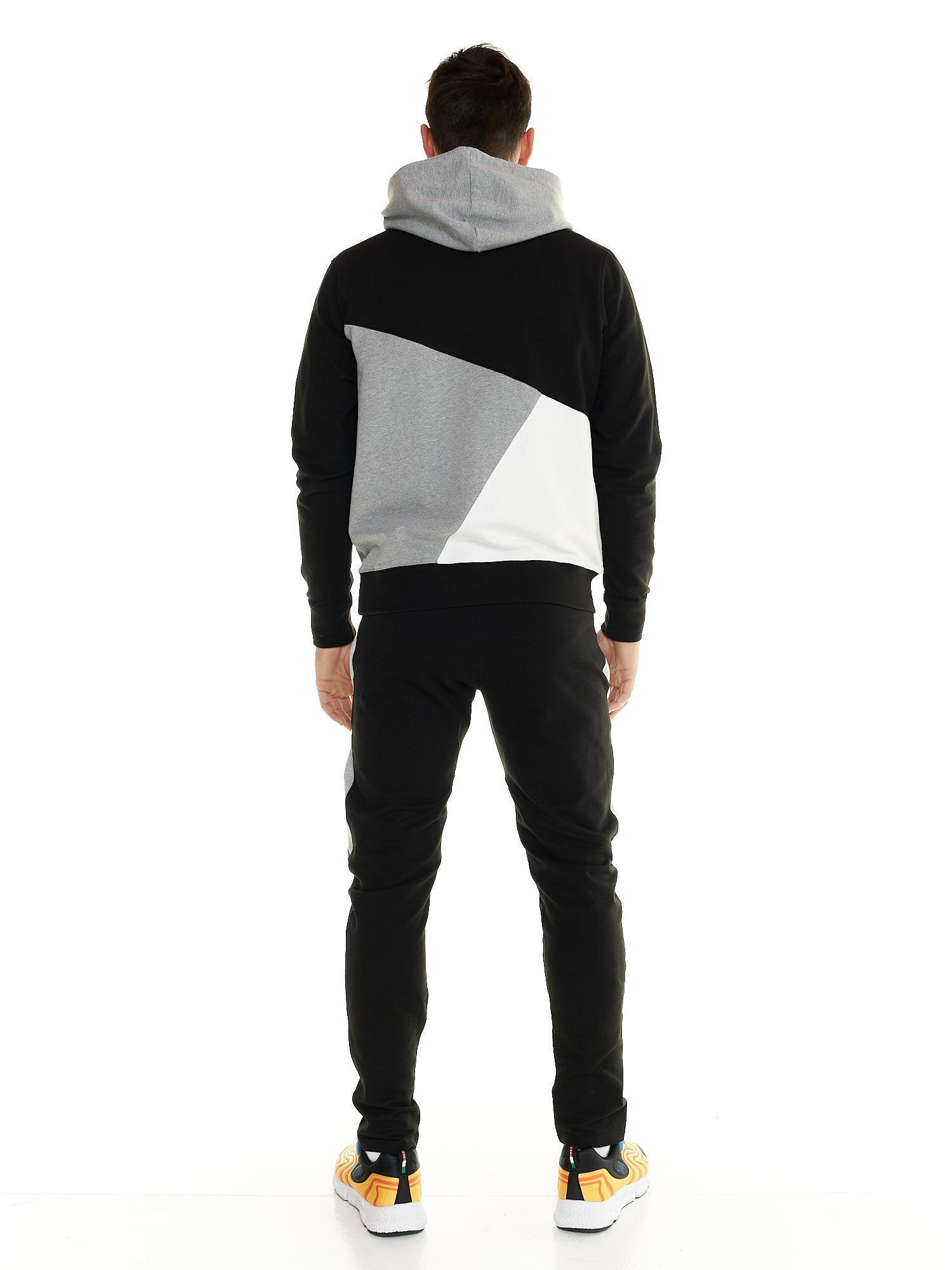 Sudadera de hombre Leone color block Winter Gold 4/5