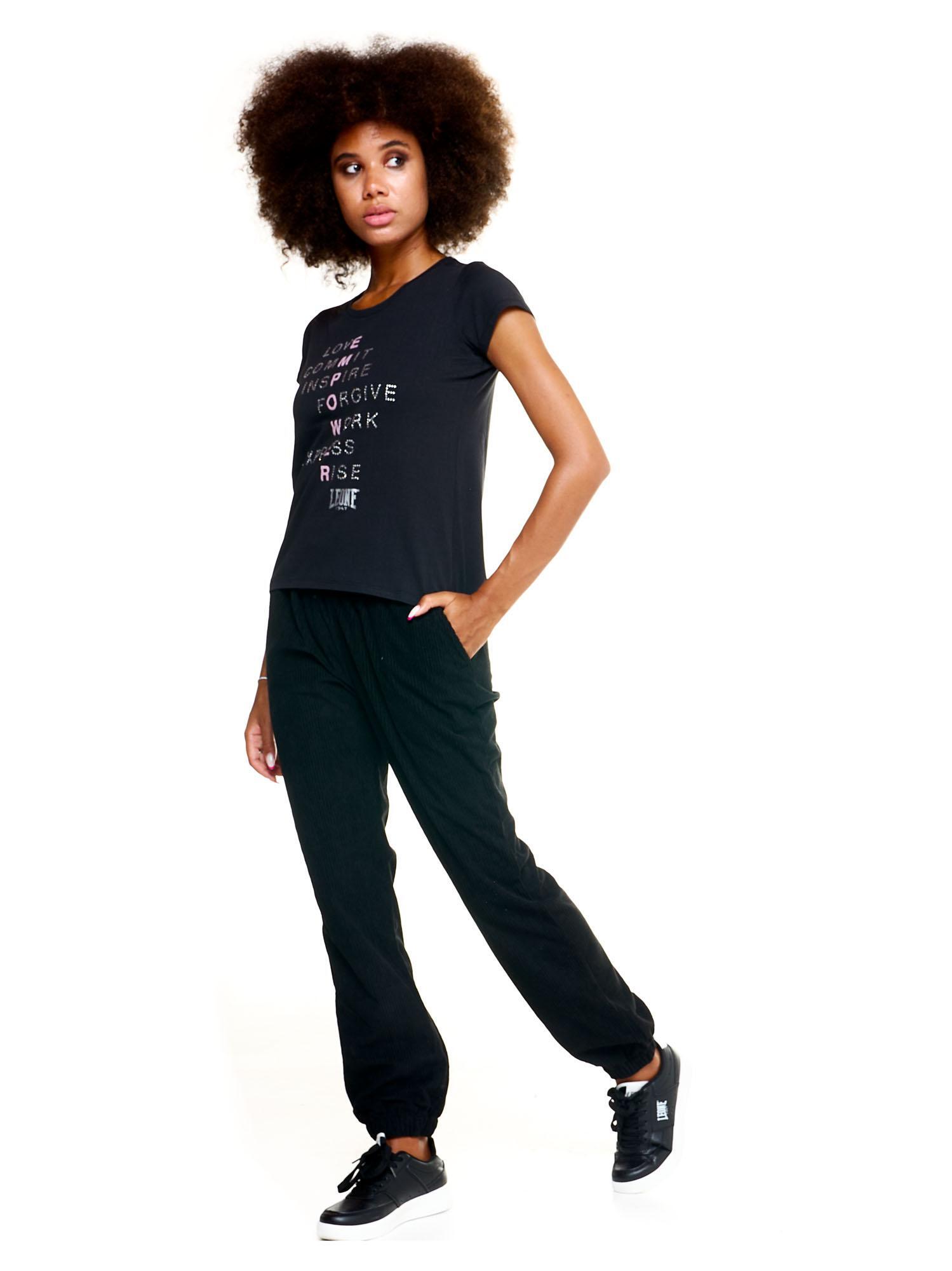 Leone Damen-T-Shirt mit kurzen Ärmeln Freizeit 3/5
