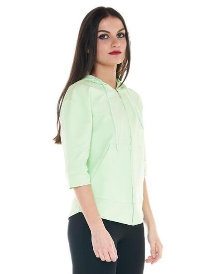 Basic 3/4 Damen-Sweatshirt