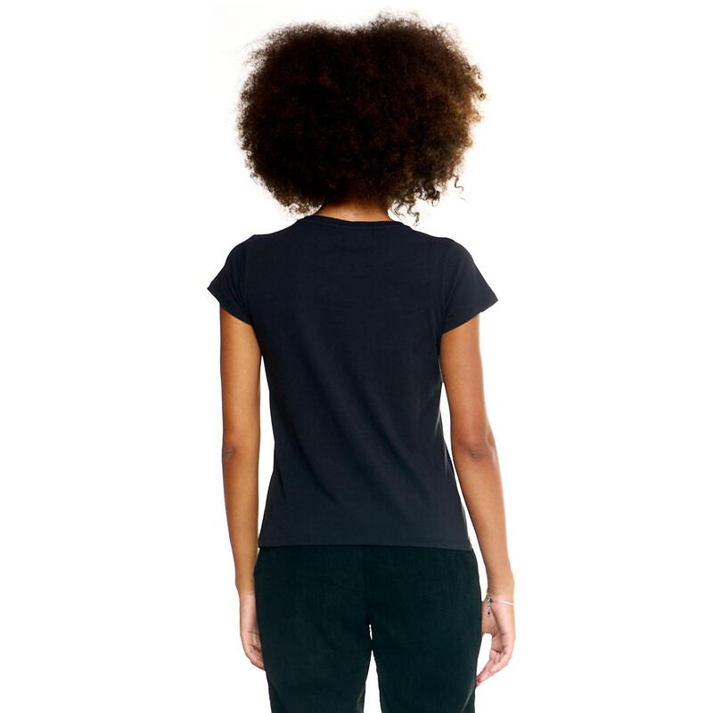 Tricou Leisure pentru femei cu mânecă scurtă, cu imprimeu leu