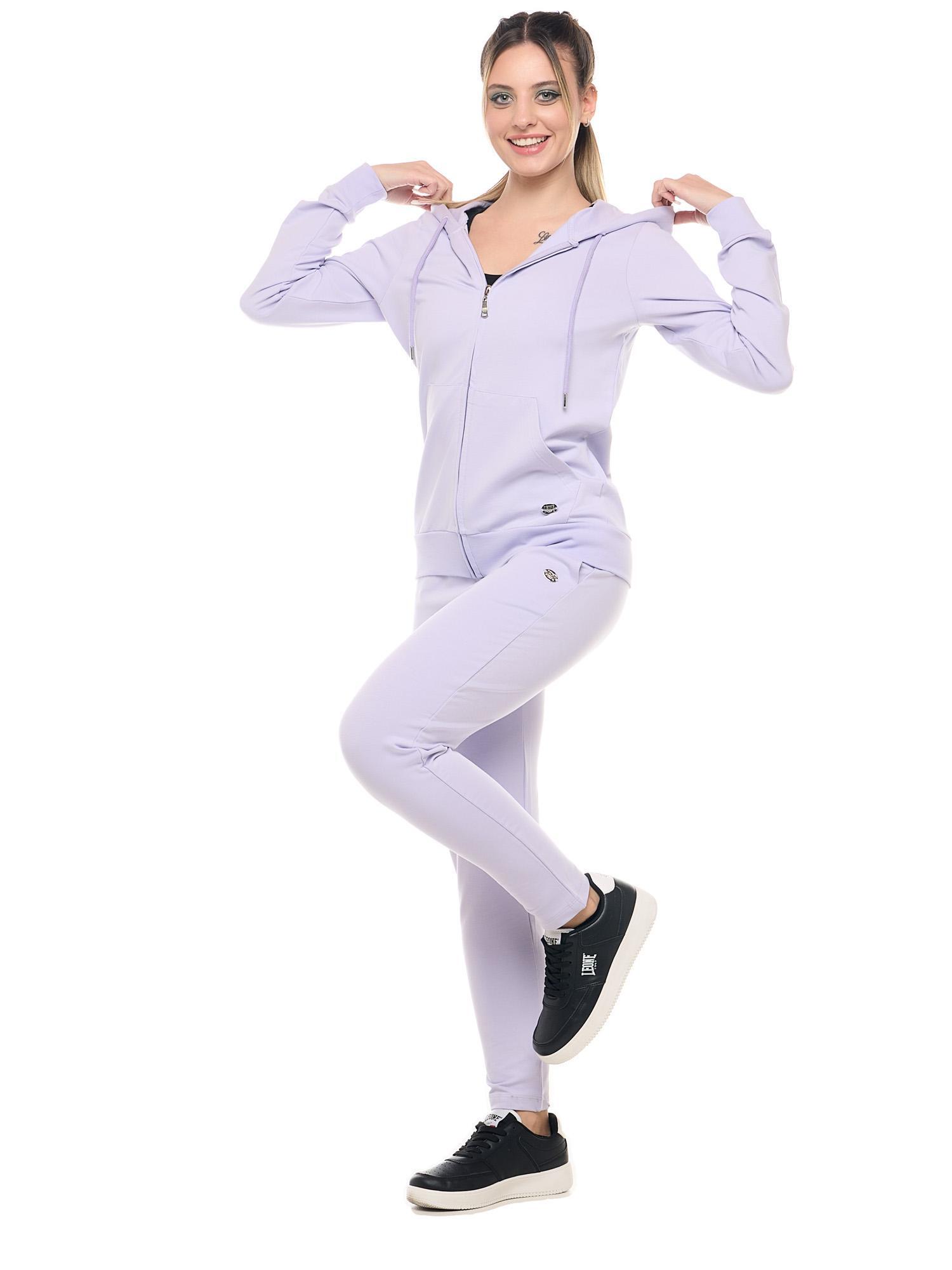 Moletom com zíper Leone Basic Feminino 2/6