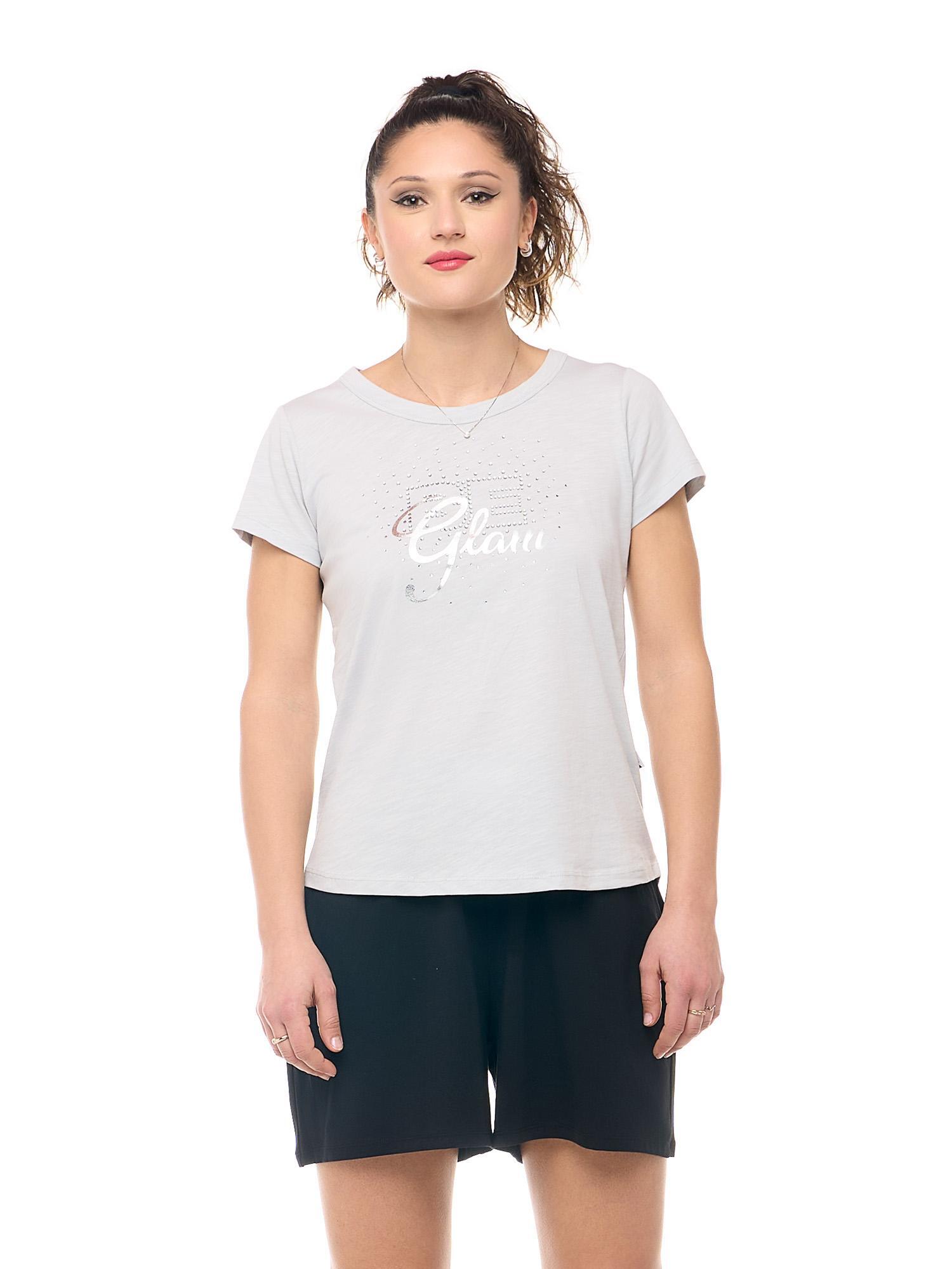 T-Shirt de manga curta Leone 1947 Be Glam Mulher 6/8
