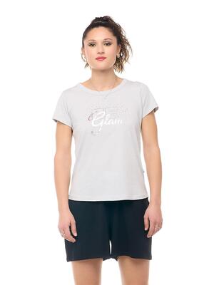 Be glam dames-t-shirt met korte mouwen