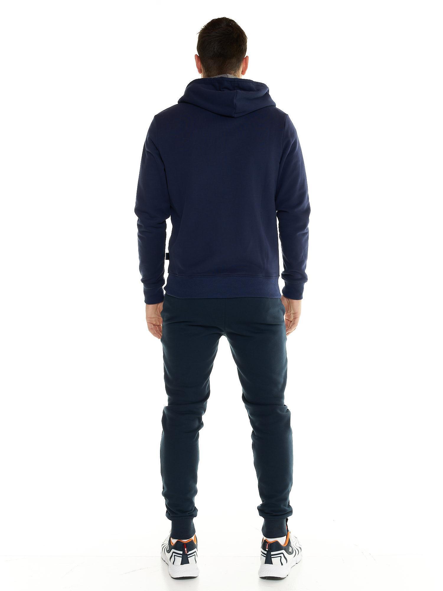 Felpa Leone uomo con cappuccioe full zip Lifestyle 4/5
